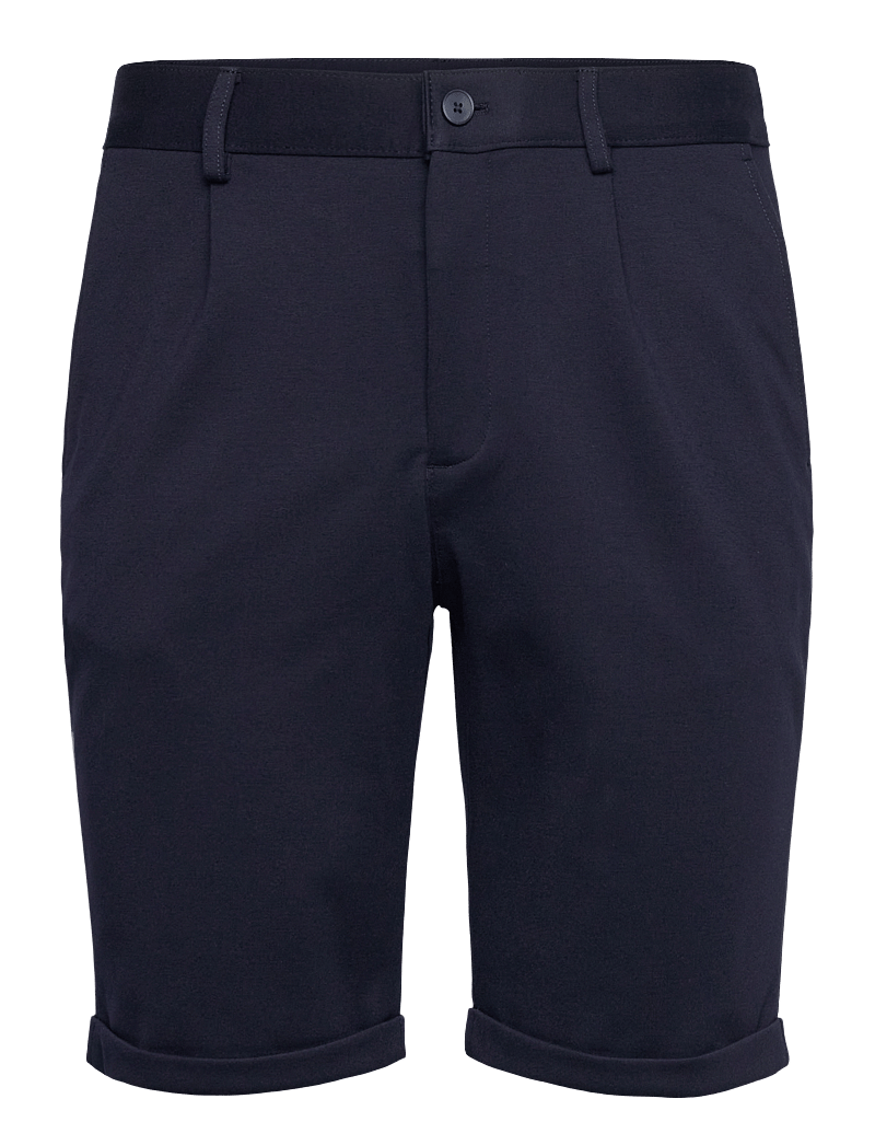 Lindbergh - Pleated shorts - chinos shorts - navy - 0