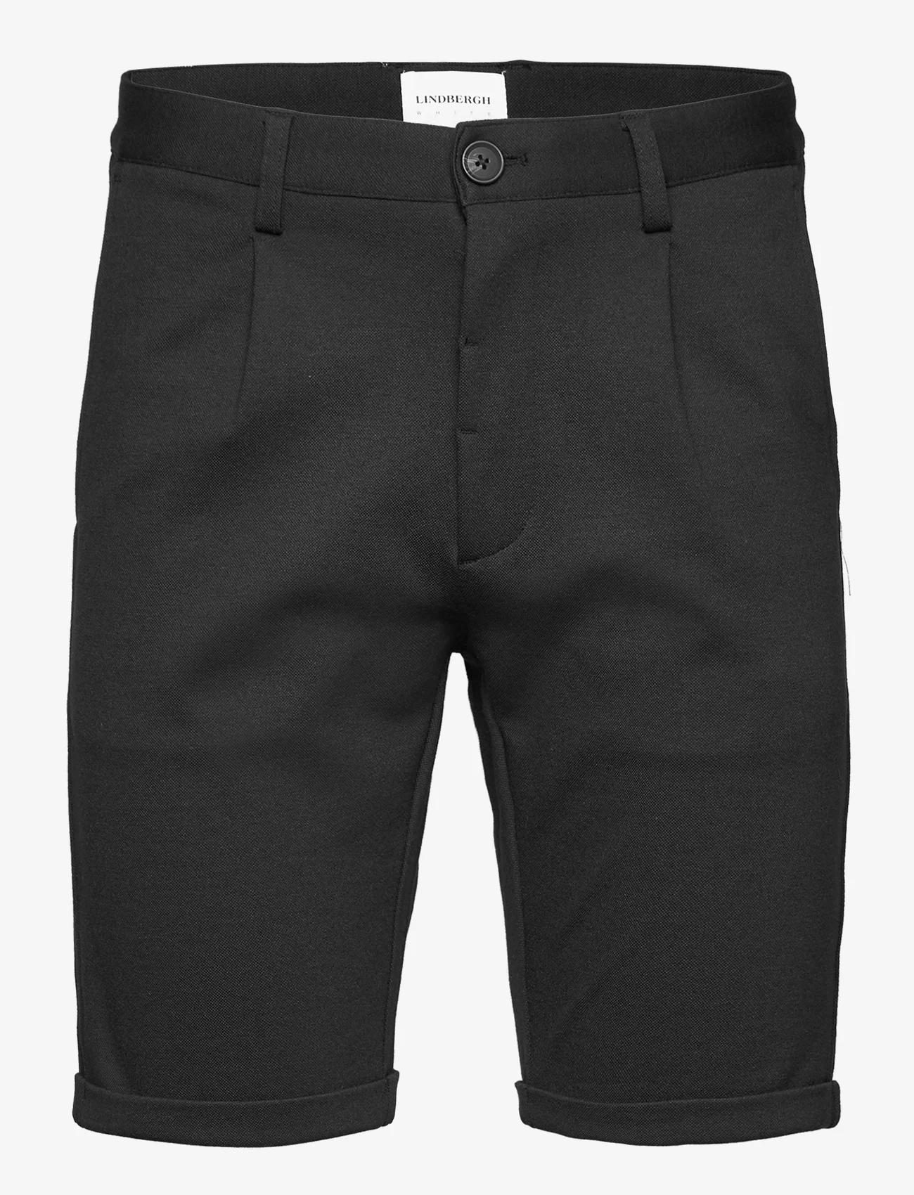 Lindbergh - Pleated shorts - „chino“ stiliaus šortai - black - 0