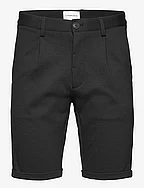 Pleated shorts - BLACK