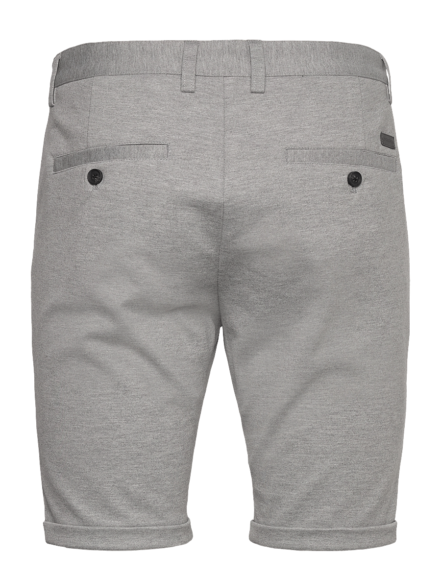 Lindbergh - Pleated shorts - chinos shorts - lt grey mix - 1