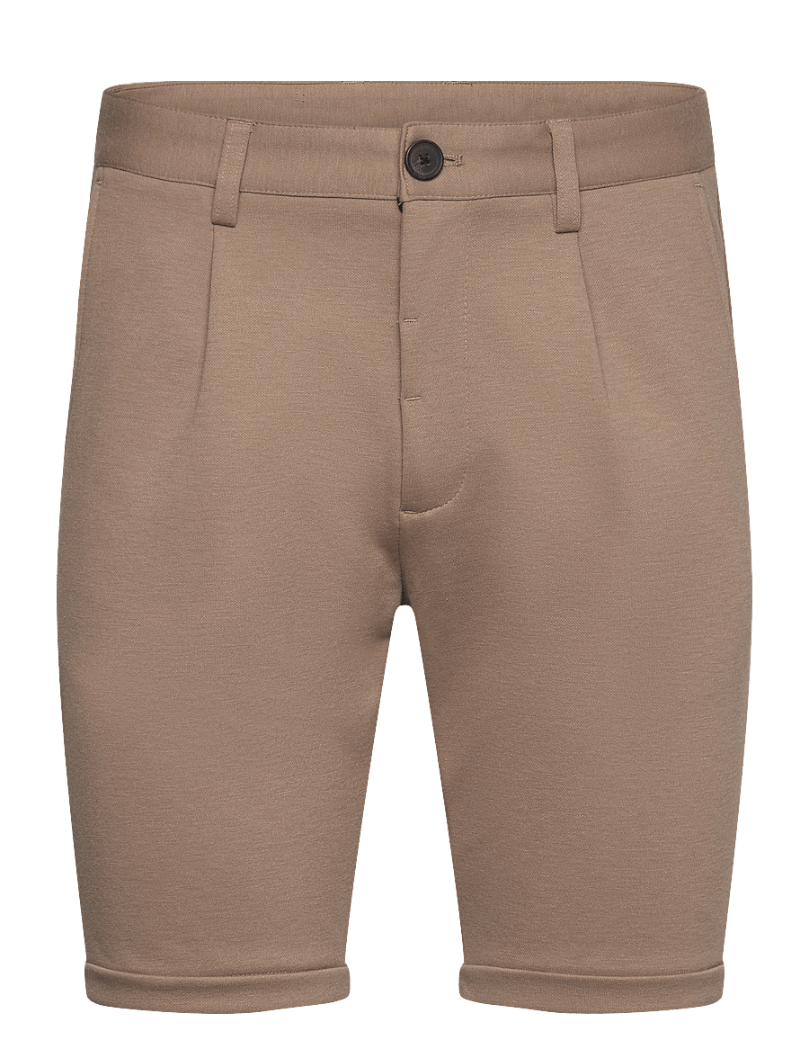 Lindbergh - Pleated shorts - chinos shorts - sand mix - 0