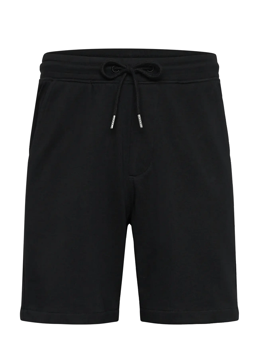 Lindbergh - Jersey drawstring shorts - lühikesed dressipüksid - black - 1