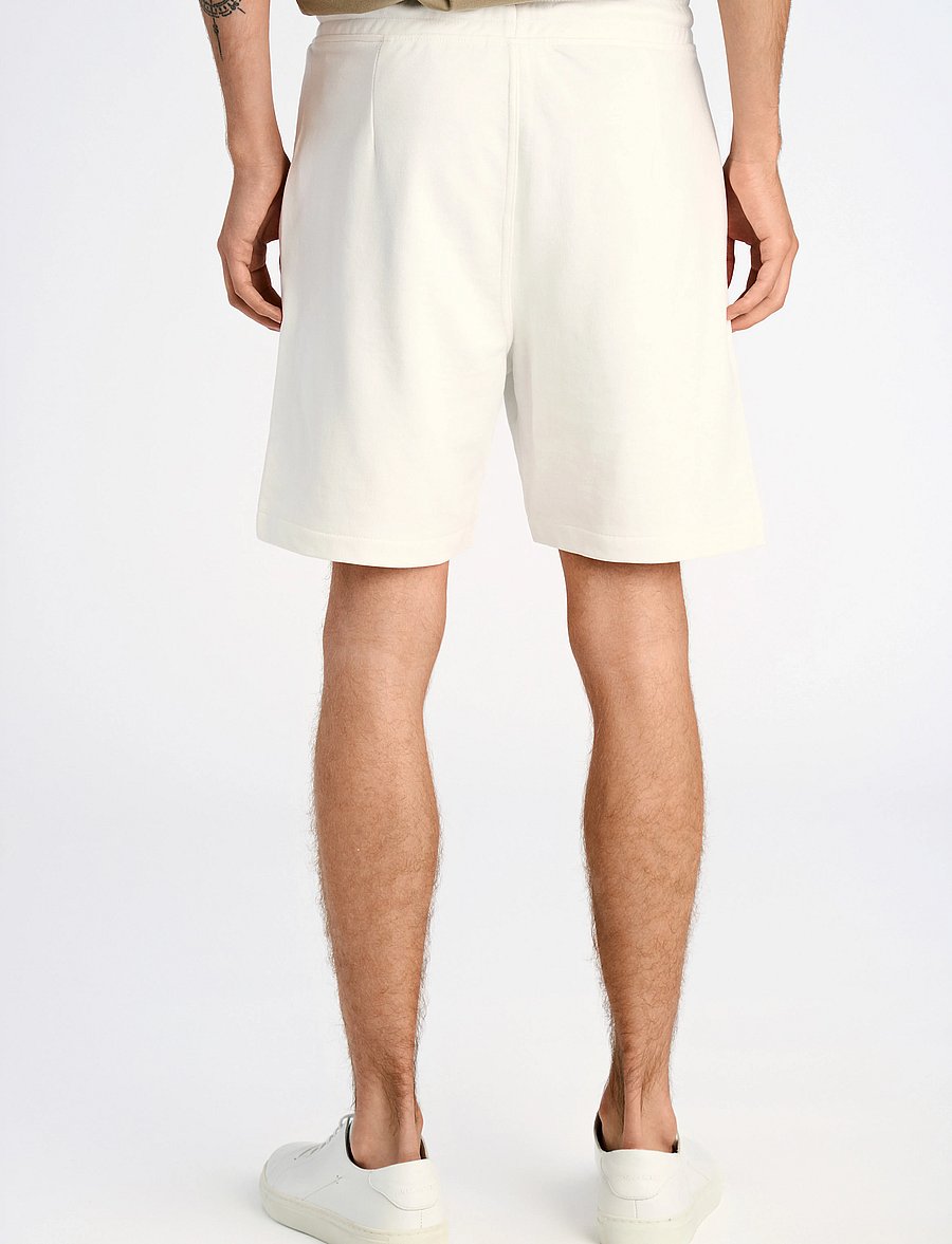 Lindbergh - Jersey drawstring shorts - sweatshorts - off white - 4
