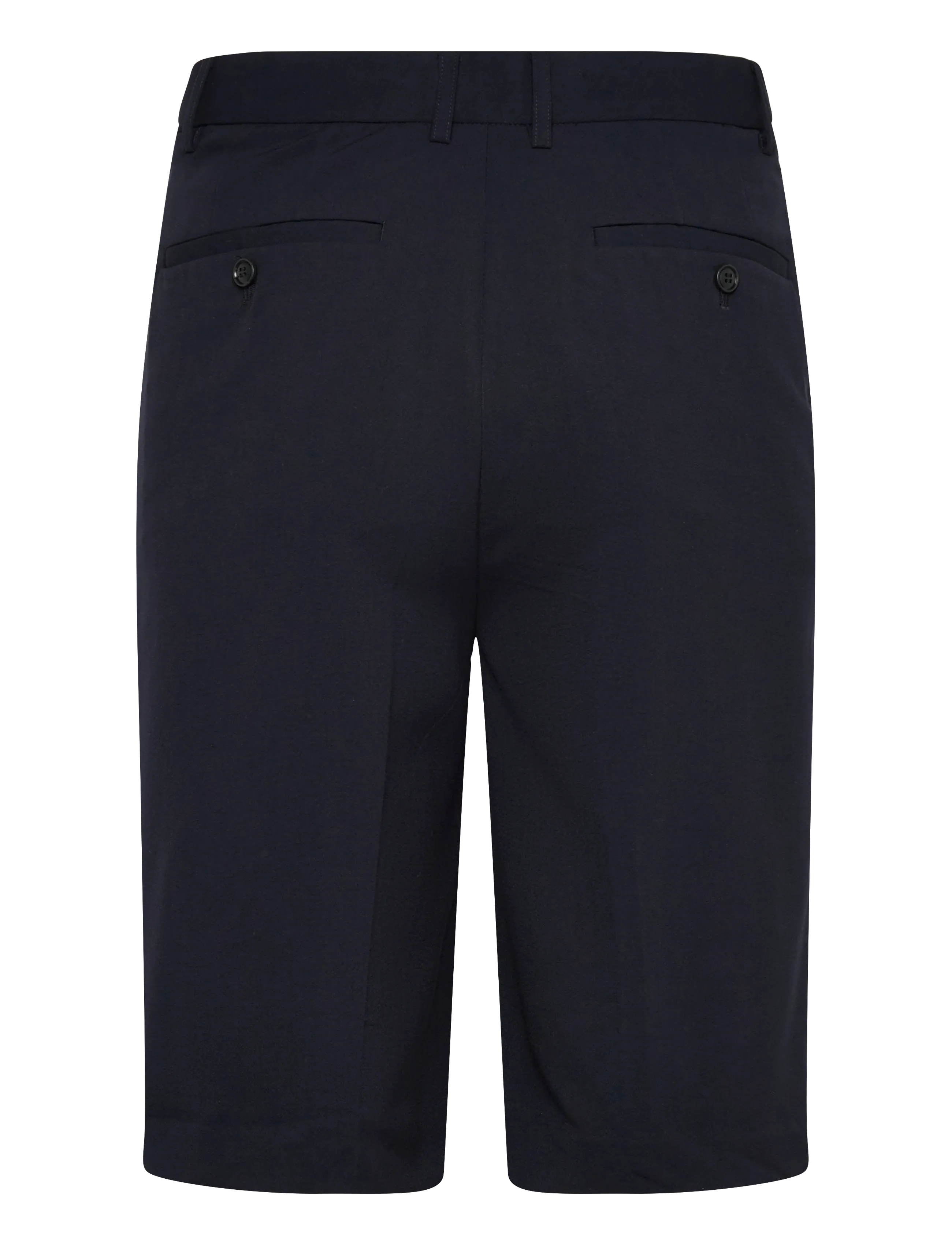 Lindbergh - Superflex pleasted formal shorts - chinos shorts - navy - 2