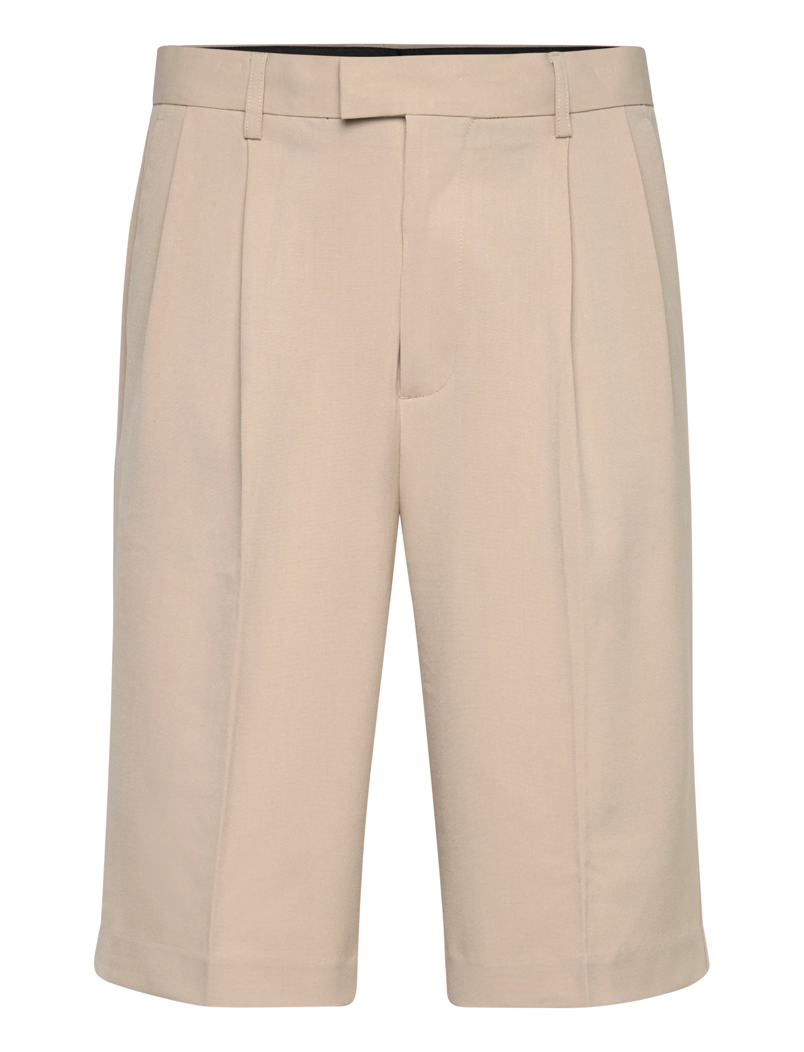 LINDBERGH Superflex Pleasted Formal Shorts Beige - XXXL - Herren