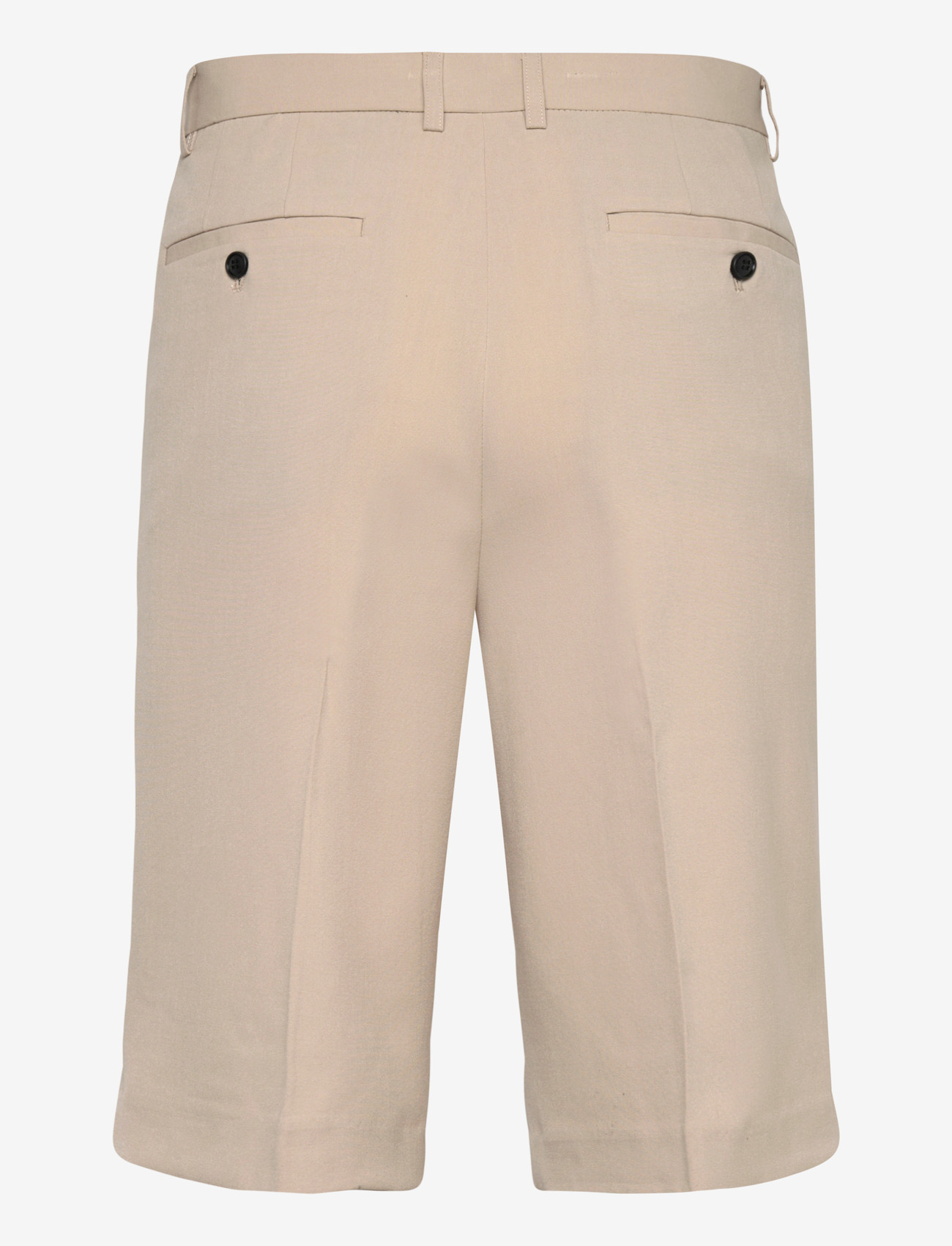 Lindbergh - Superflex pleasted formal shorts - chinos shorts - pale sand - 1
