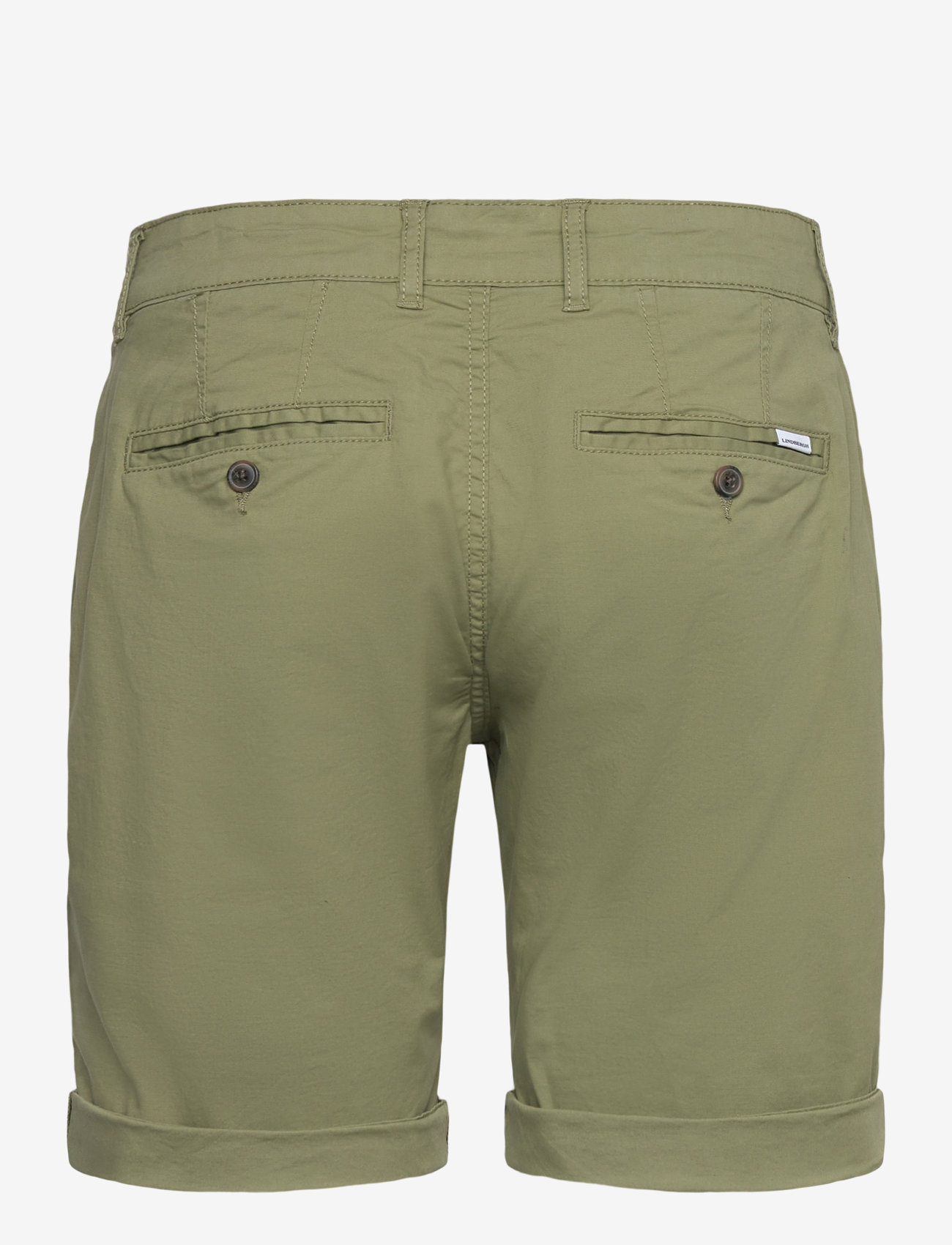Lindbergh - Superflex chino shorts - short chino - army - 2
