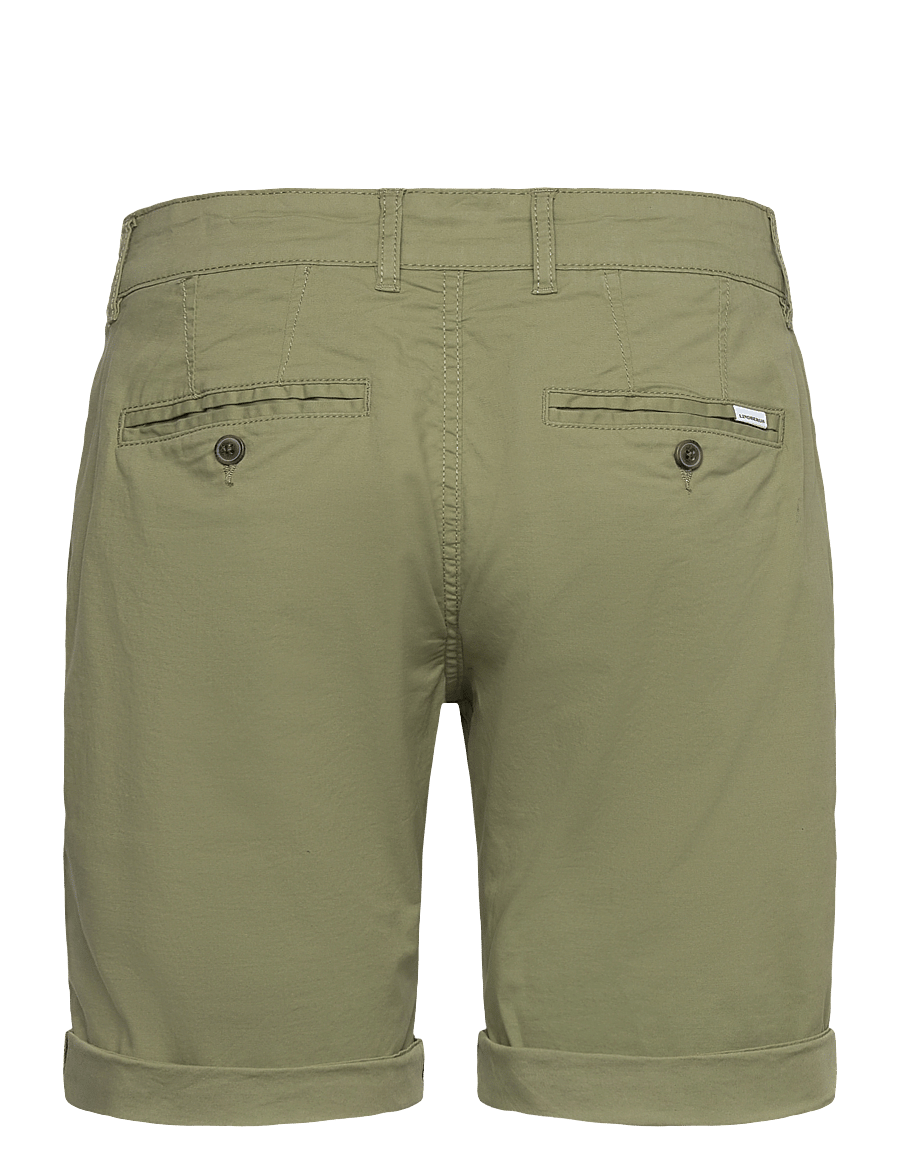 Lindbergh - Superflex chino shorts - chinos shorts - army - 2
