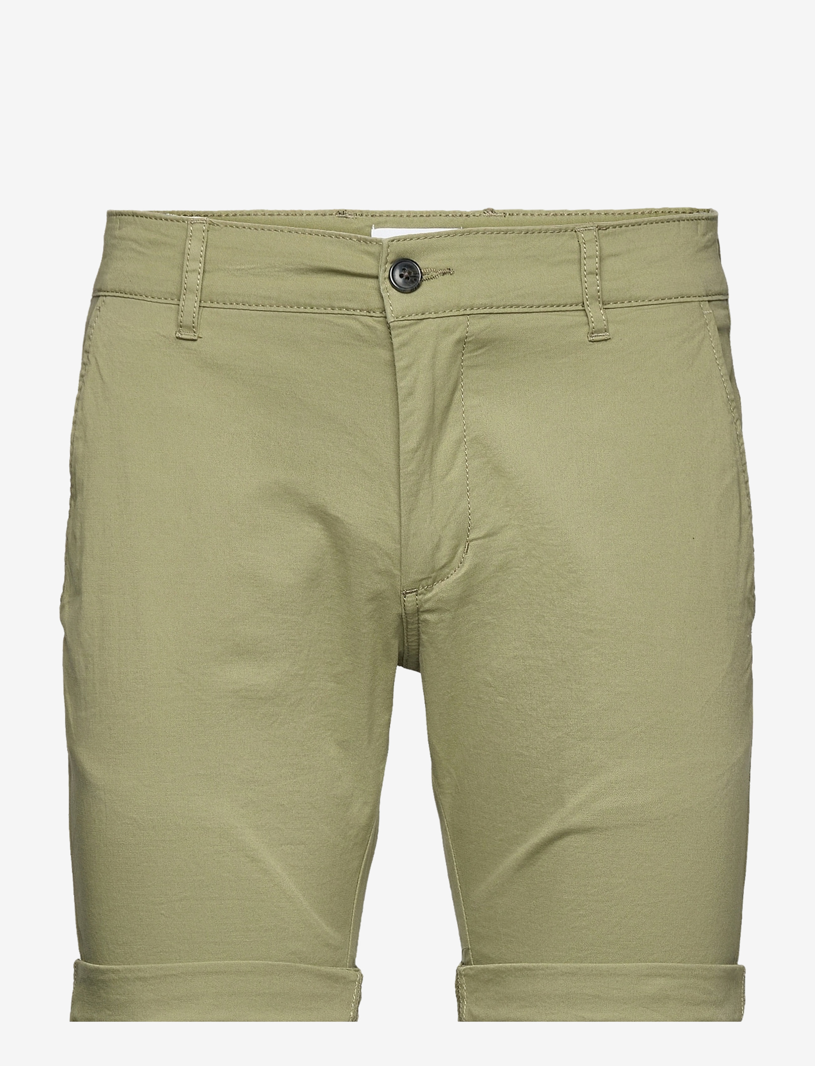 Lindbergh - Superflex chino shorts - chinos shorts - army - 1