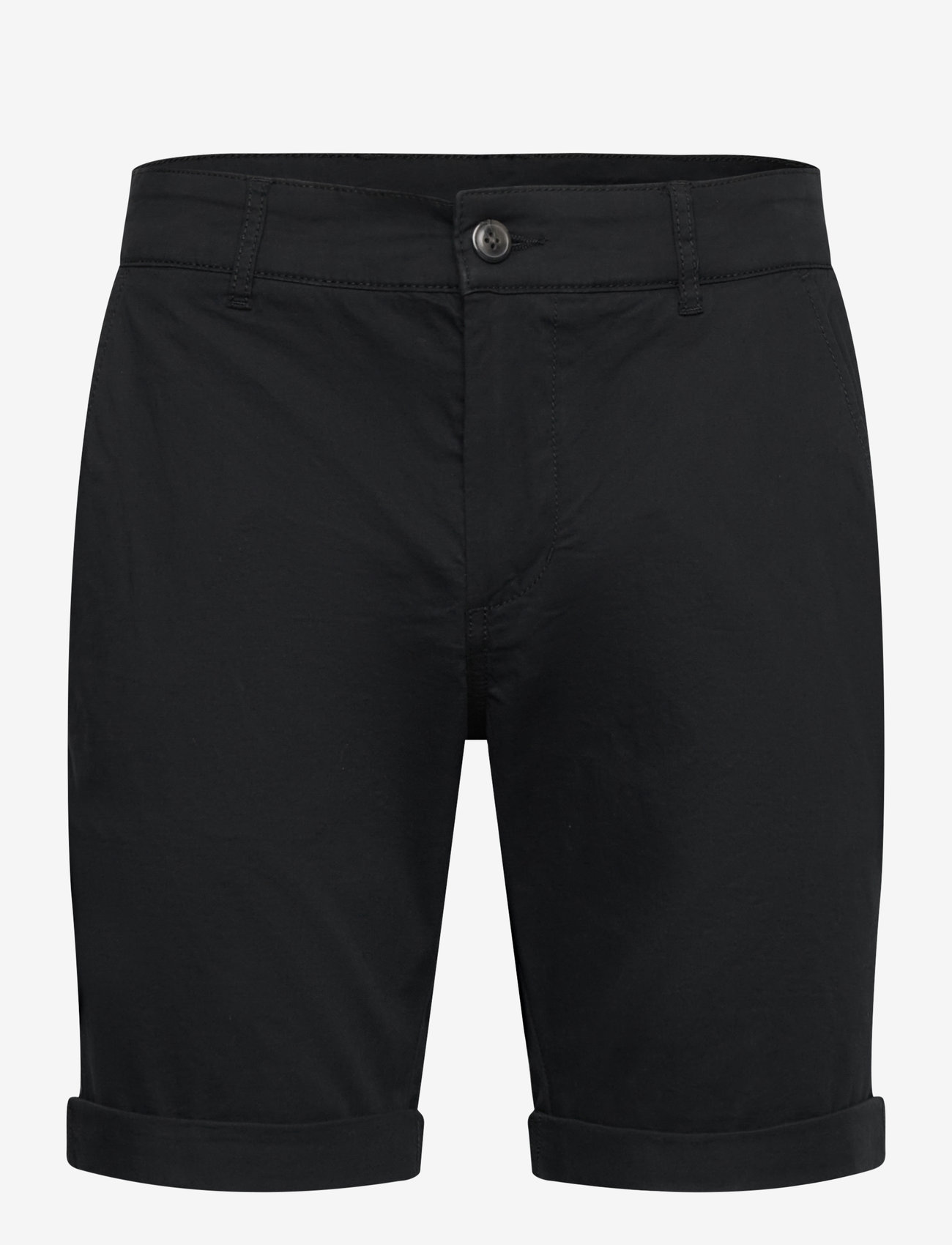 Lindbergh - Superflex chino shorts - chinos shorts - black - 1