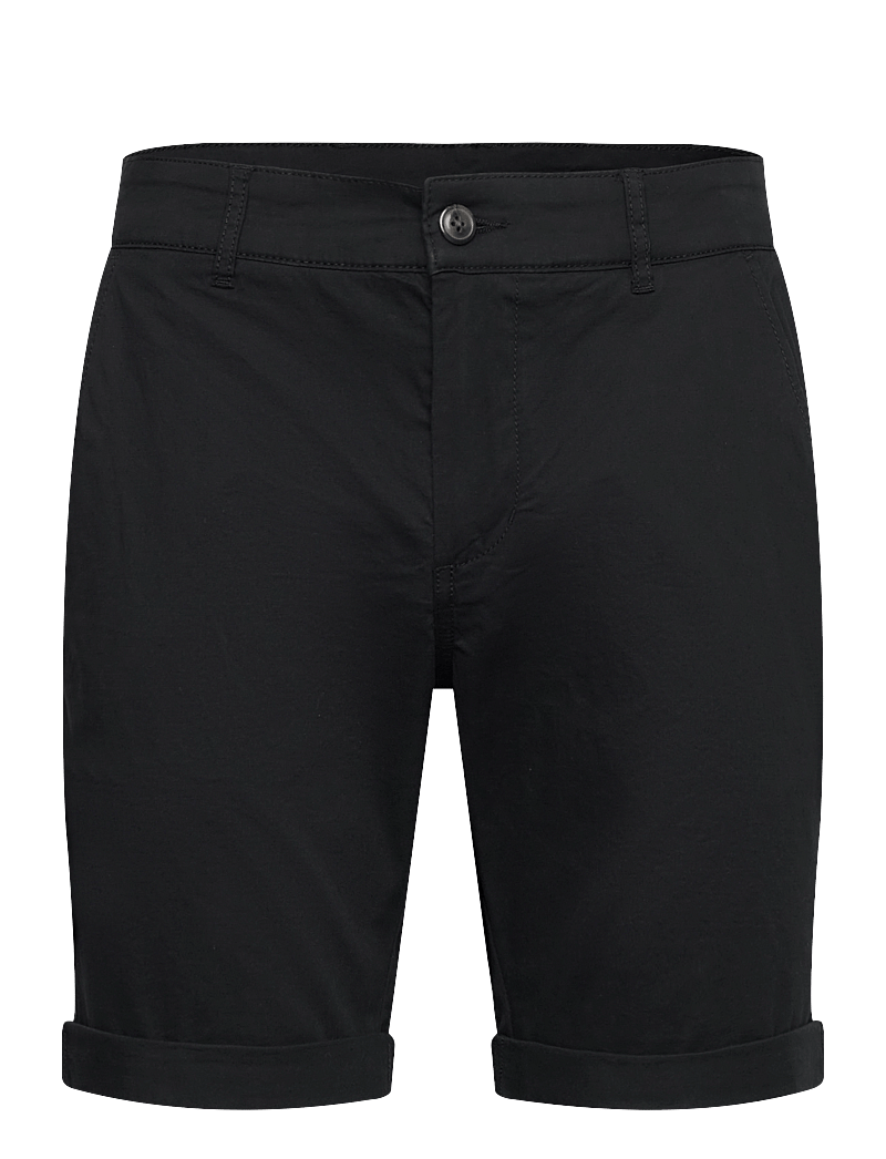 Lindbergh - Superflex chino shorts - chinos shorts - black - 1