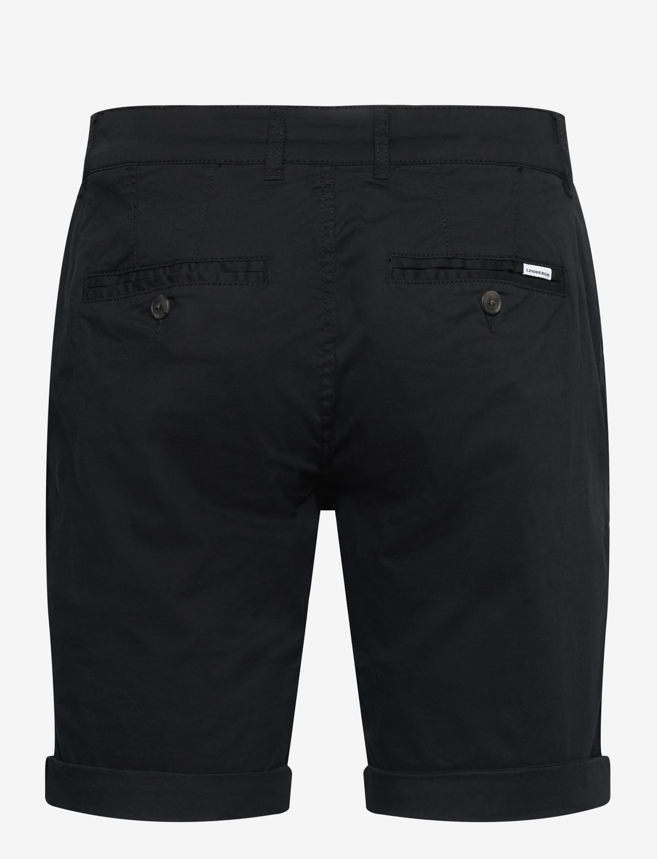 Lindbergh - Superflex chino shorts - chinos shorts - black - 2