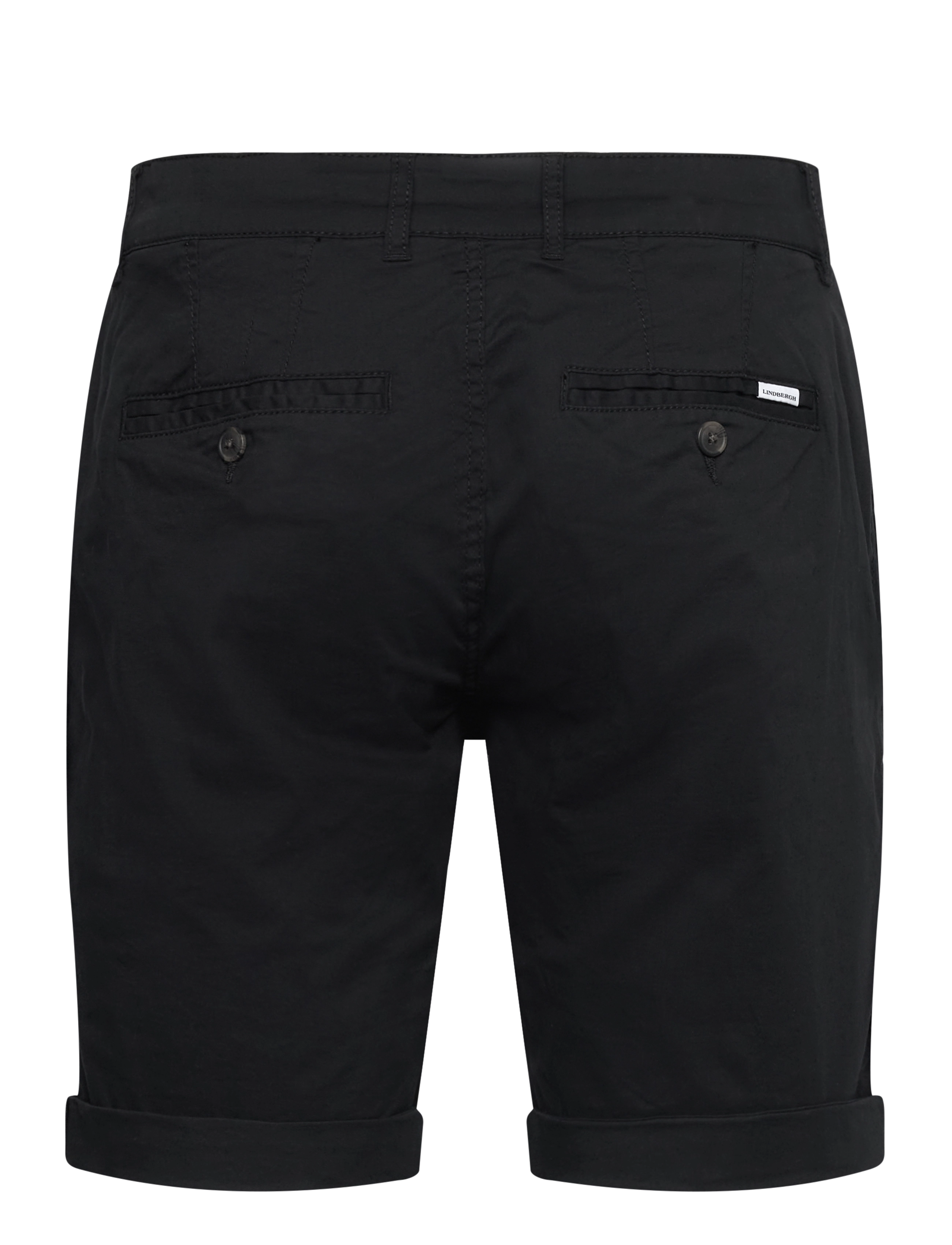 Lindbergh - Superflex chino shorts - chinos shorts - black - 2