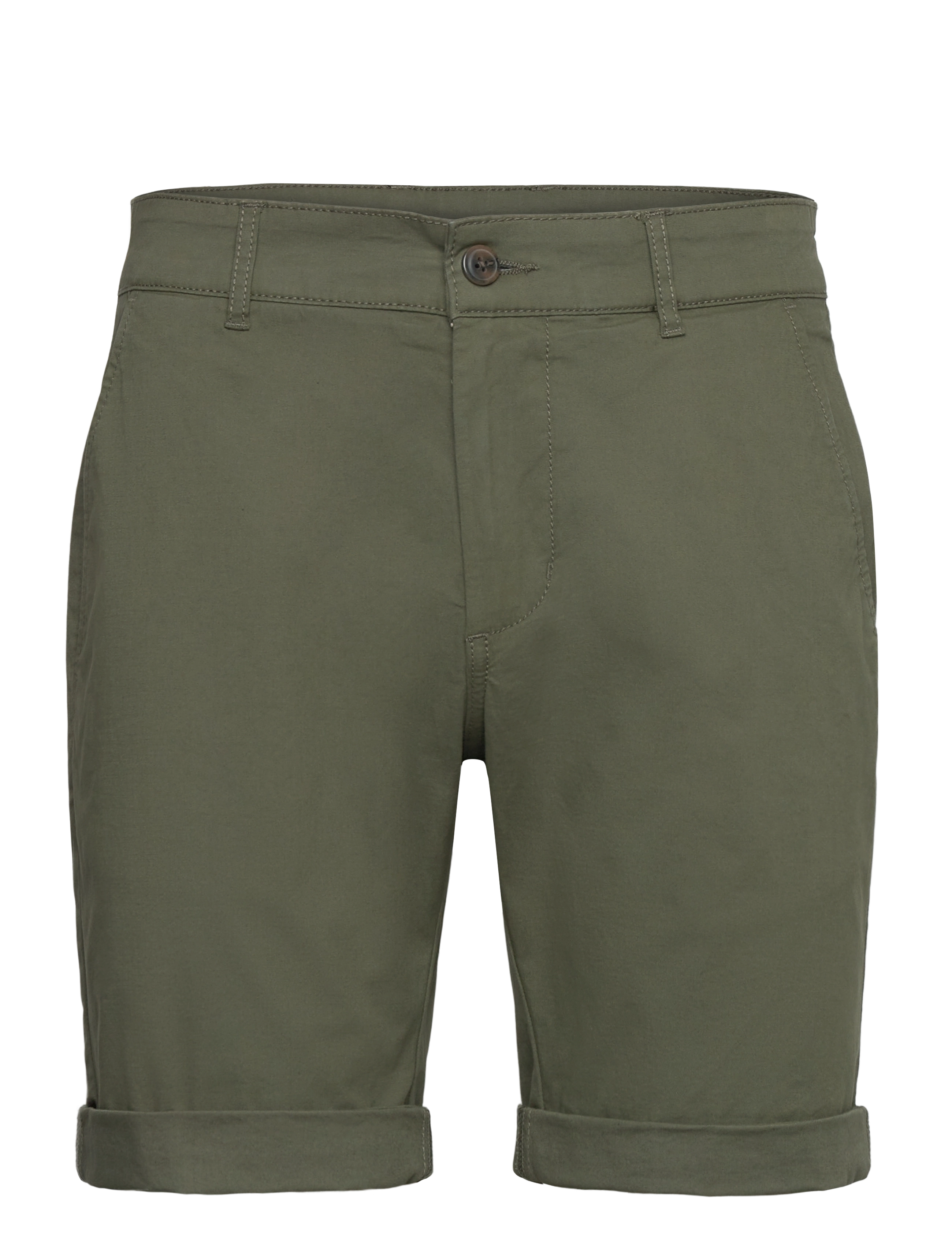 Lindbergh Superflex Chino Shorts, 3XL, Khakigrün - Chinos Männerswear