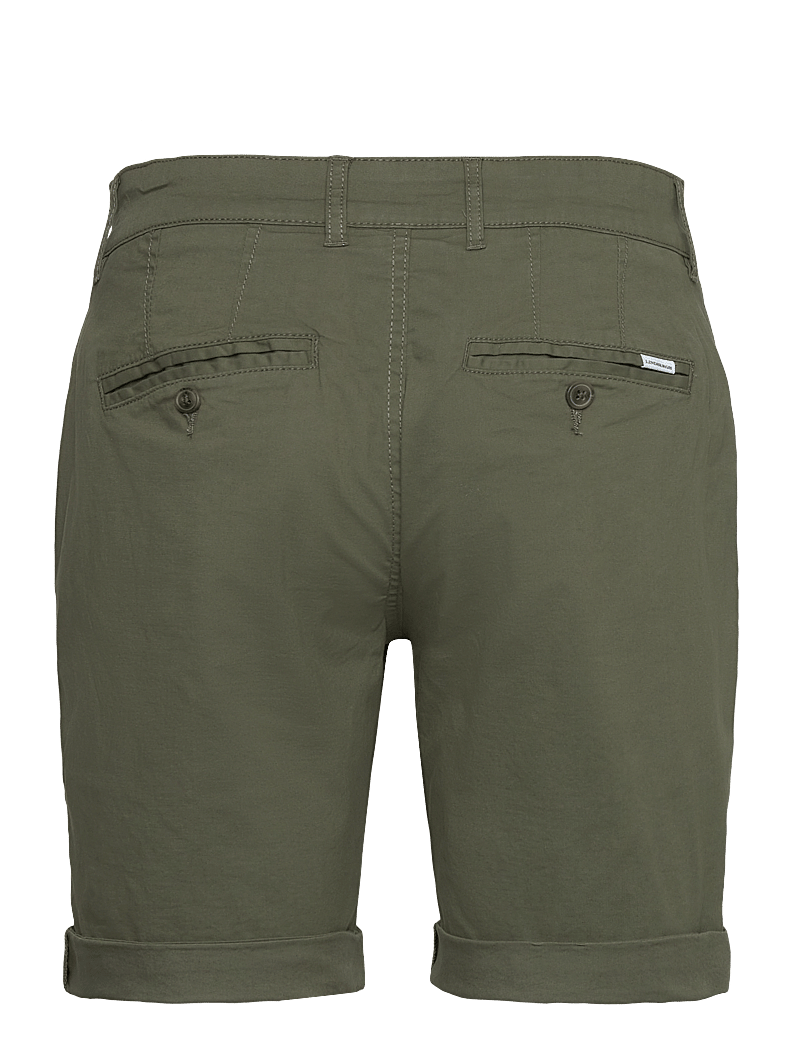 Lindbergh - Superflex chino shorts - chinos shorts - dk army - 1