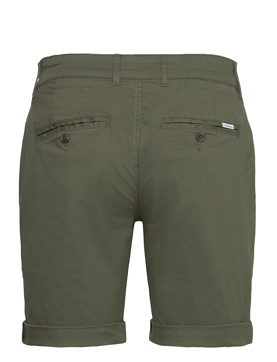 Lindbergh - Superflex chino shorts - chinos shorts - dk army - 1