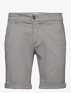 Superflex chino shorts - DK GREY