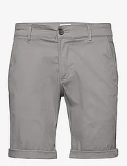Lindbergh - Superflex chino shorts - chinos shorts - dk grey - 0
