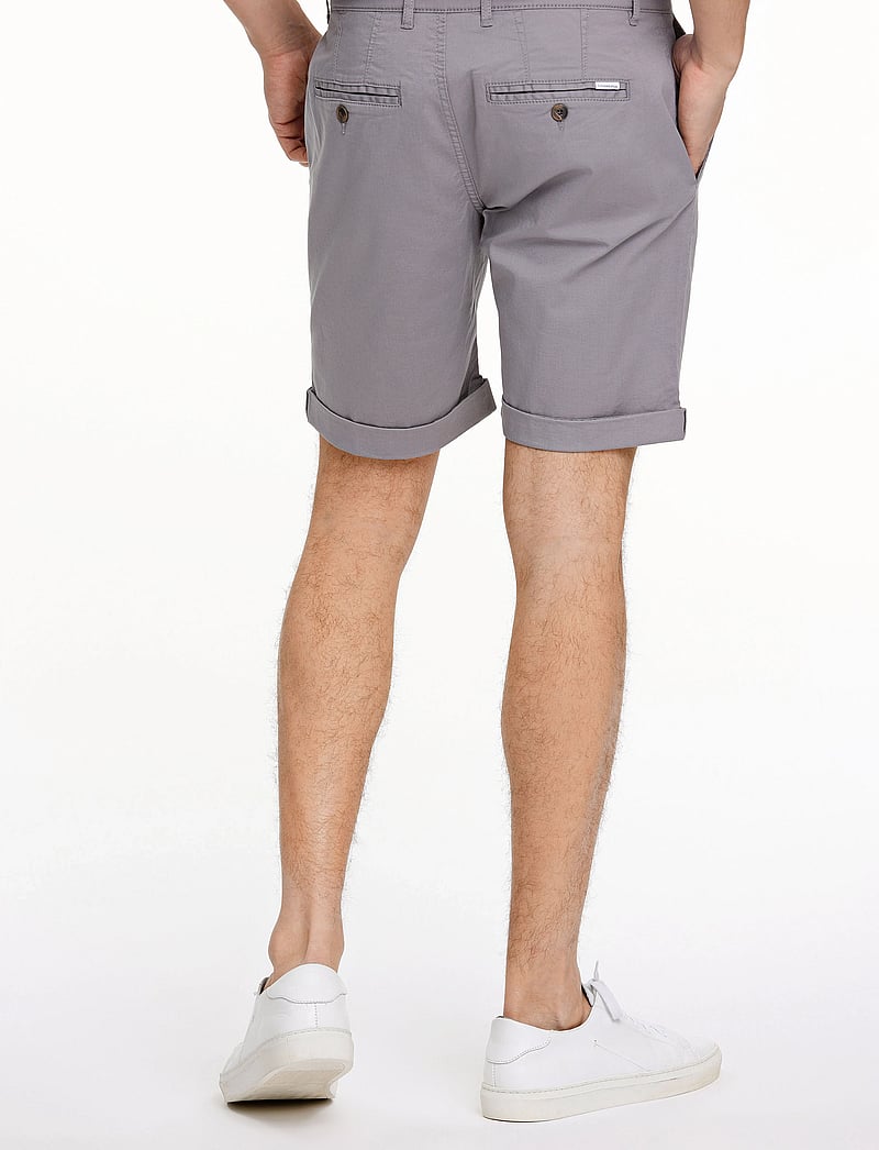 Lindbergh - Superflex chino shorts - chino-shortsit - dk grey - 3
