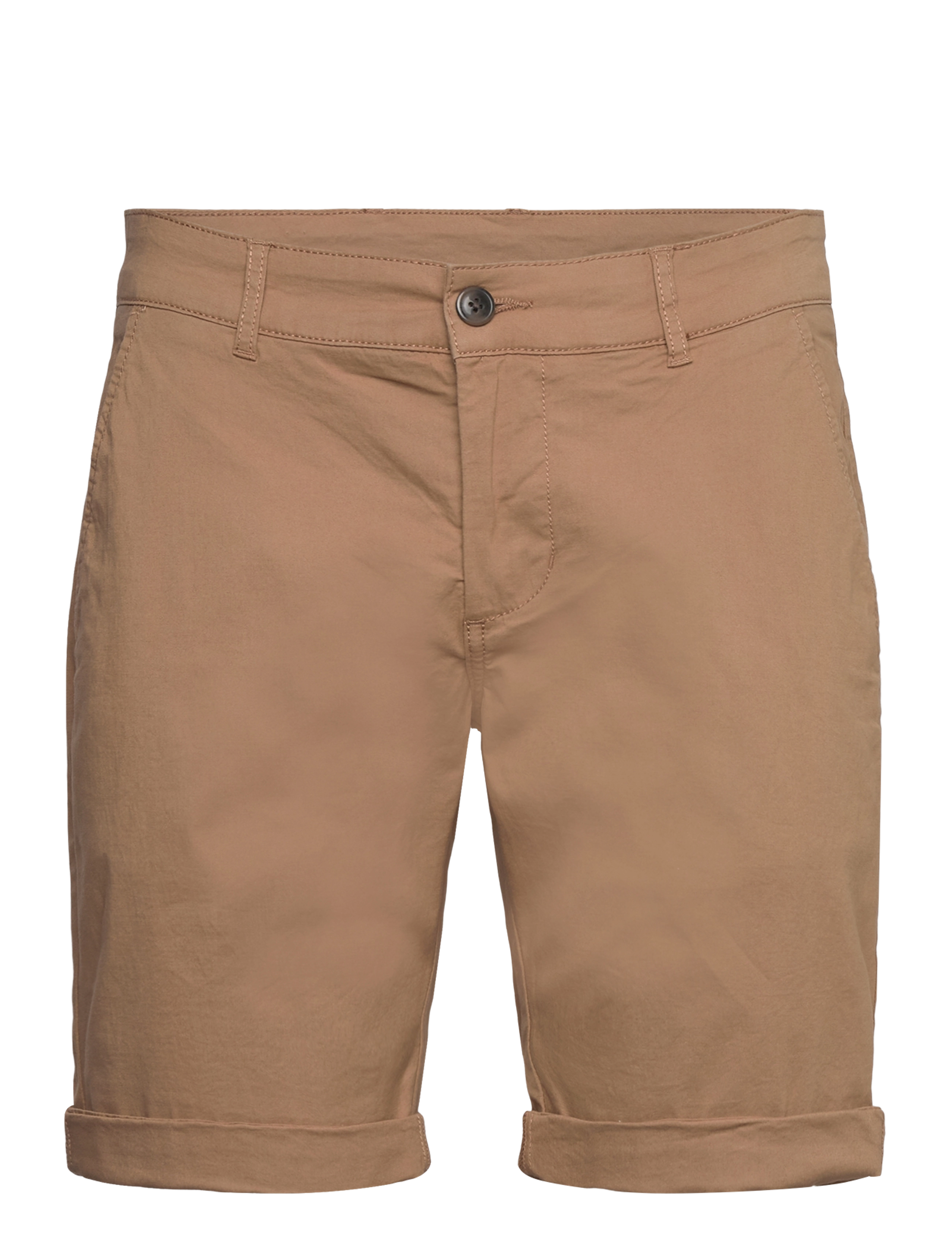 Lindbergh Superflex Chino Shorts, M, Beige - Chinos Männerswear