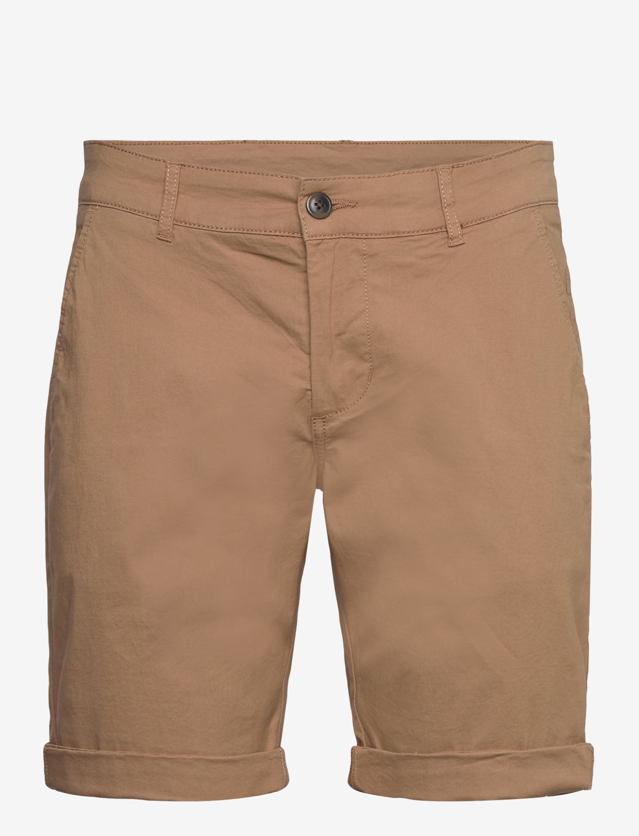 Lindbergh - Superflex chino shorts - chinos shorts - dk sand - 0
