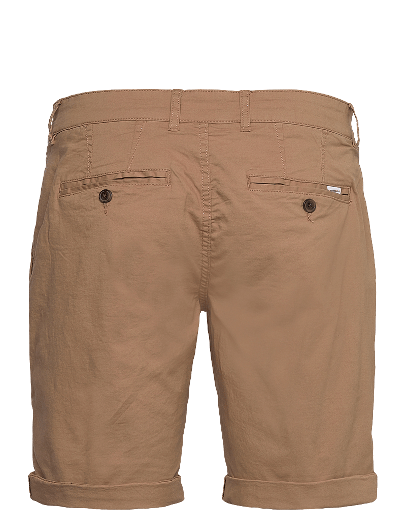 Lindbergh - Superflex chino shorts - chinos shorts - dk sand - 1