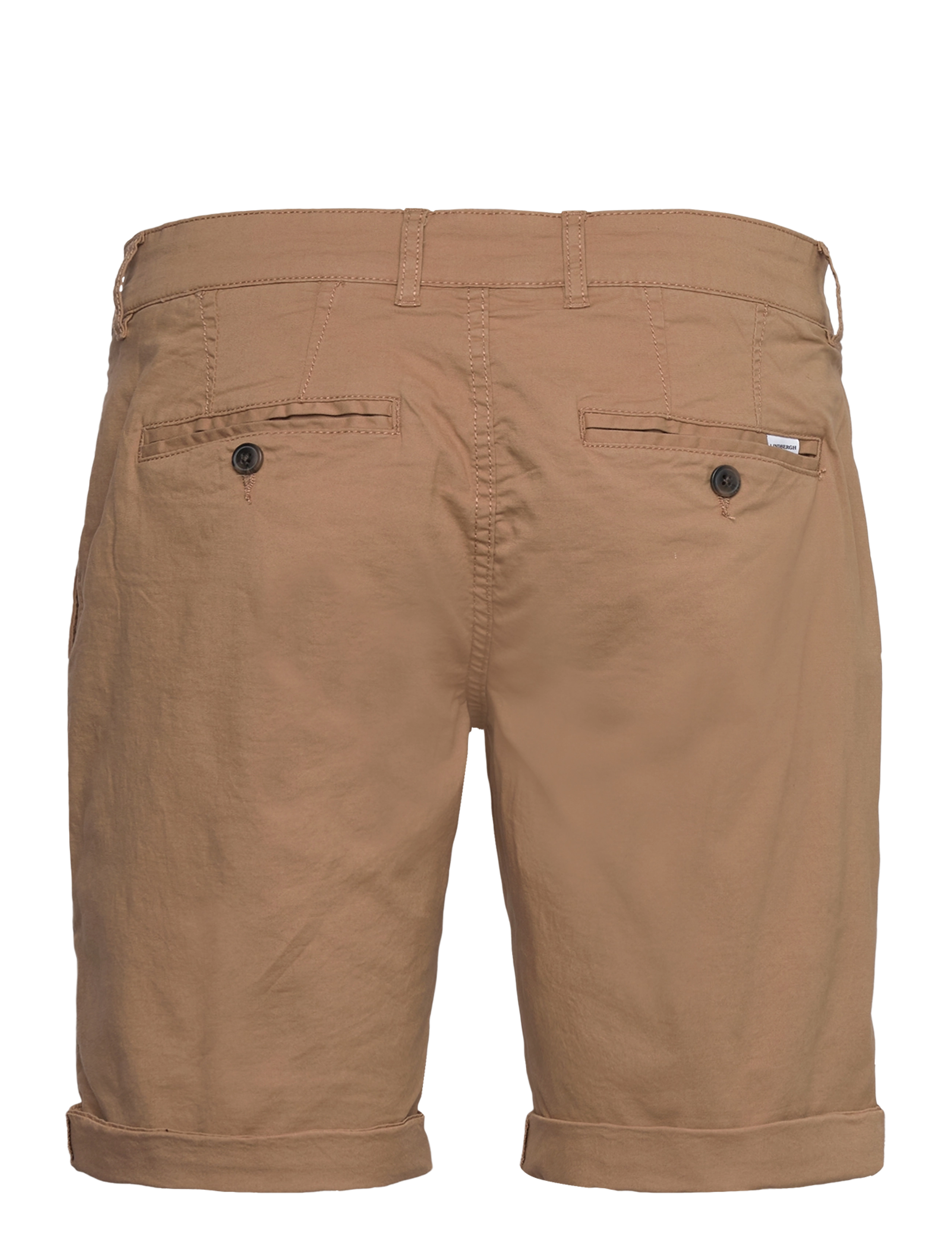 Lindbergh - Superflex chino shorts - chinos shorts - dk sand - 1