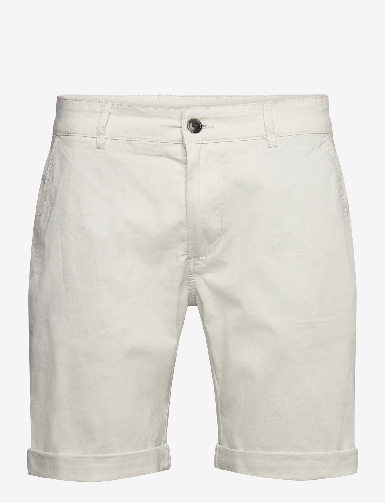 Lindbergh - Superflex chino shorts - chinos shorts - ecru - 1