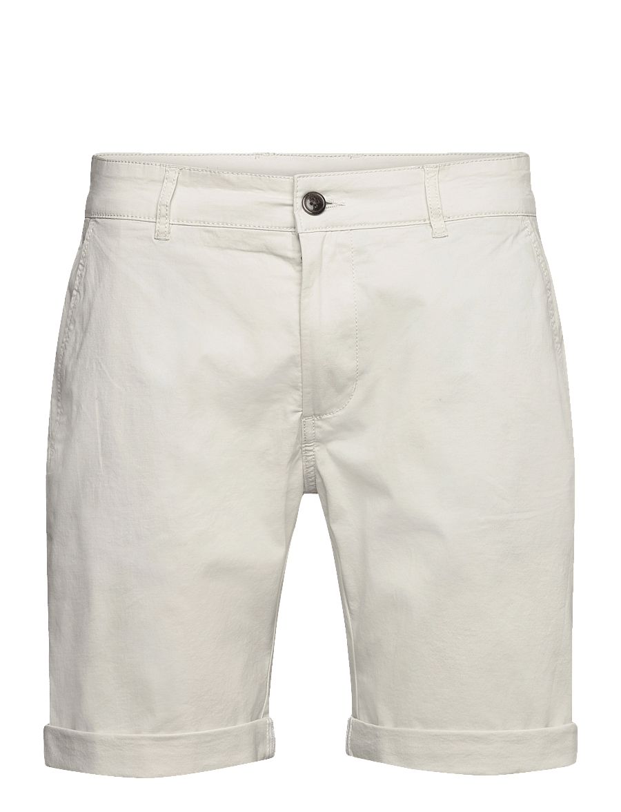 Lindbergh - Superflex chino shorts - chinos shorts - ecru - 1