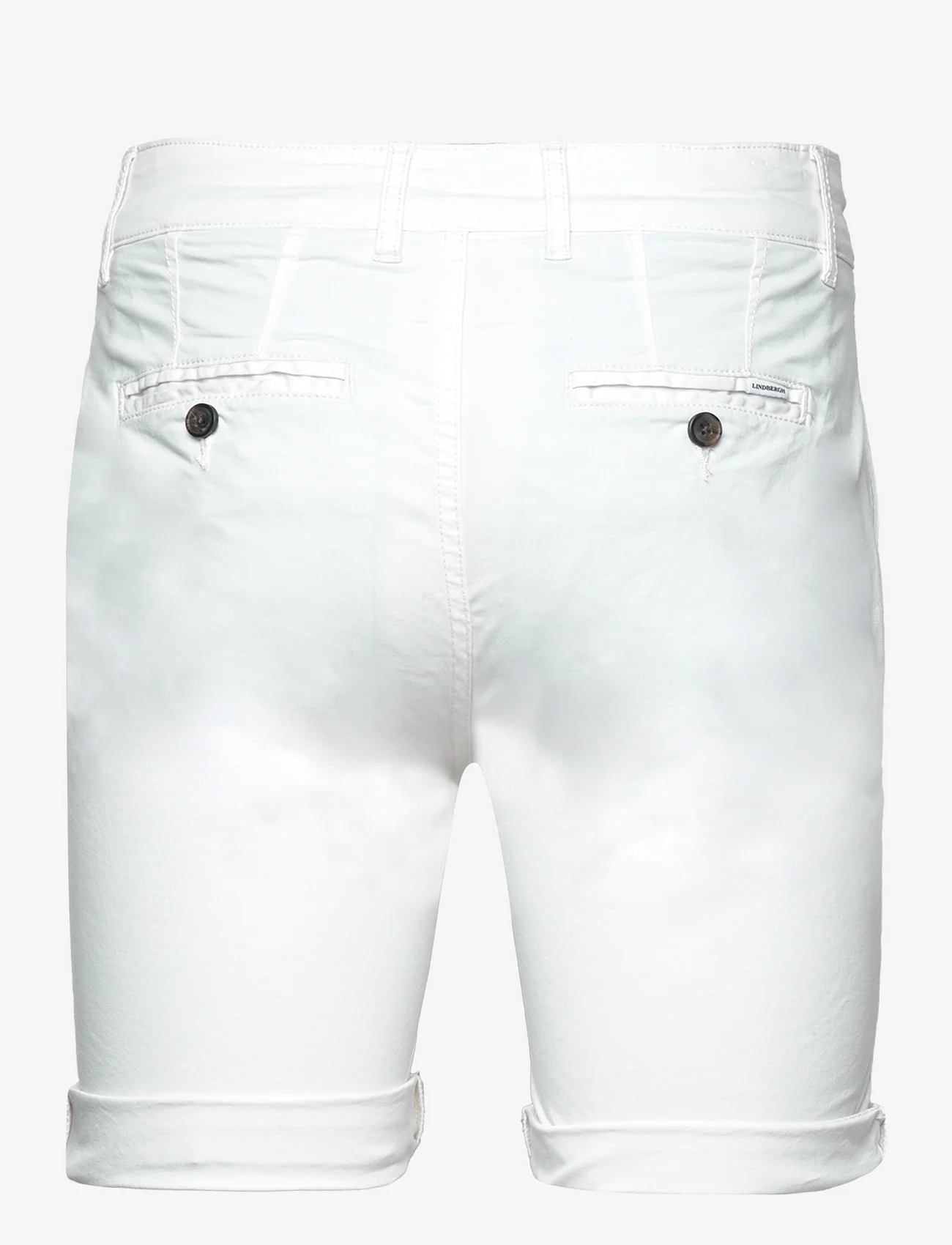 Lindbergh - Superflex chino shorts - chinos shorts - off white - 1