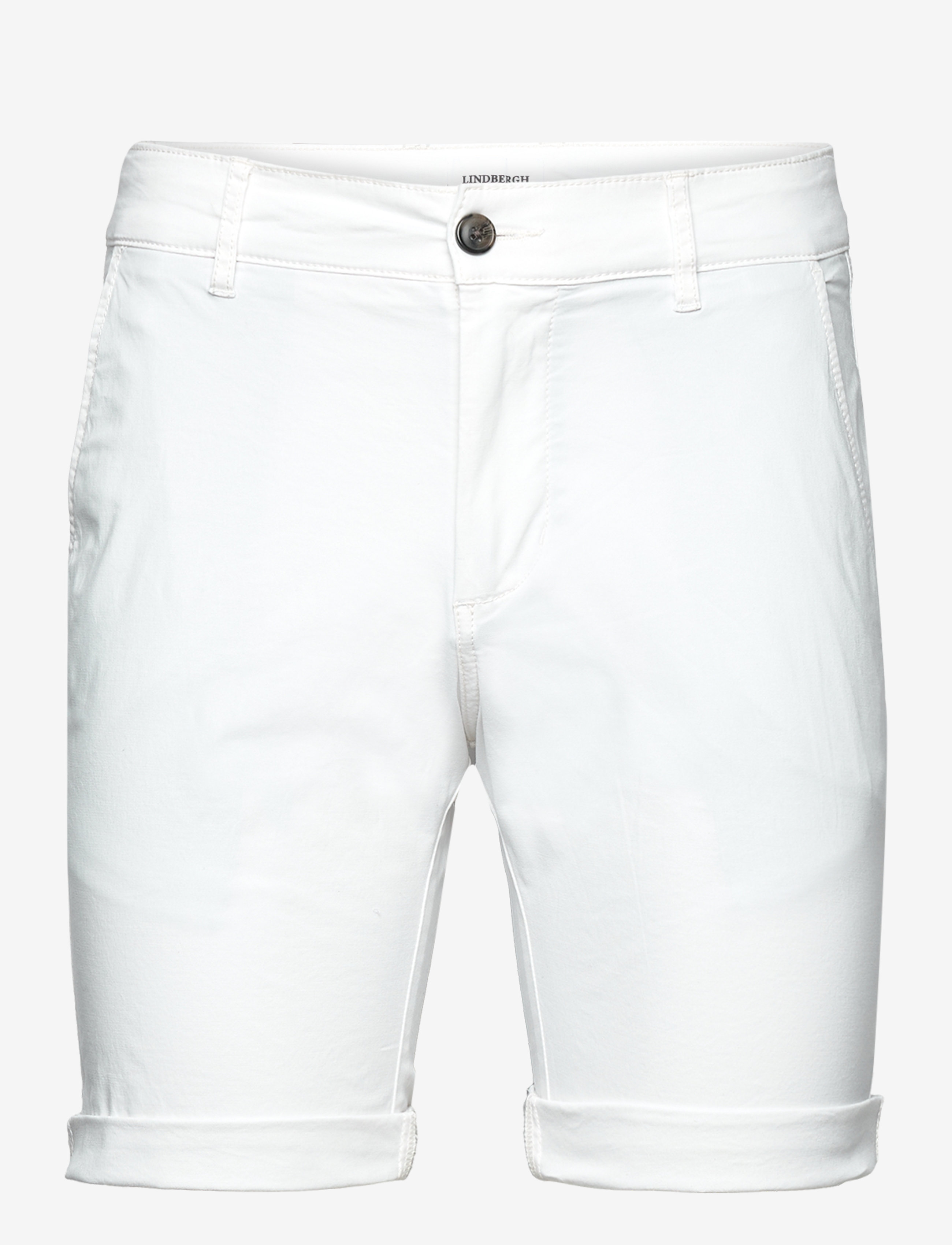 Lindbergh Superflex chino shorts - Shorts - OFF WHITE / white