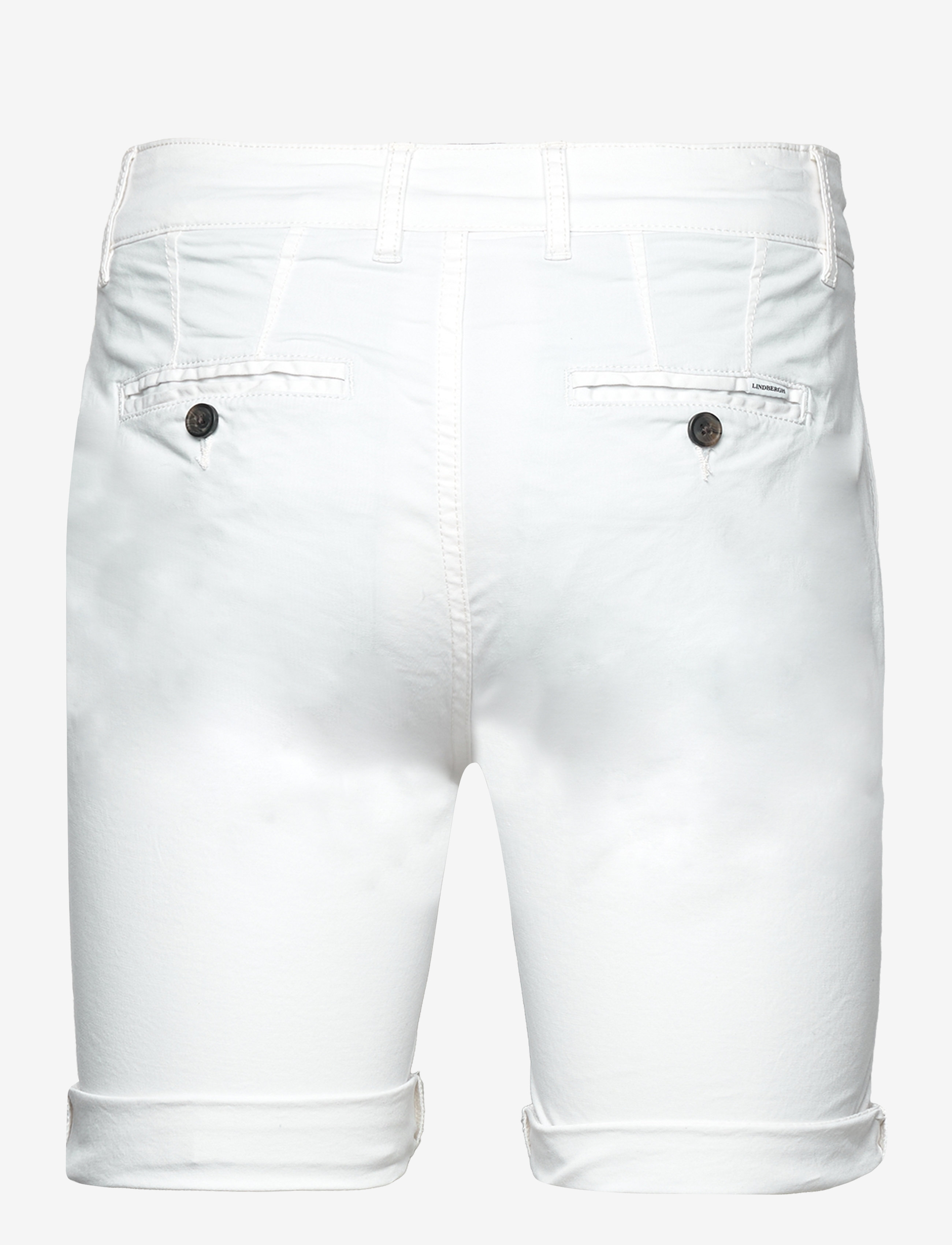 Lindbergh - Superflex chino shorts - off white - 2