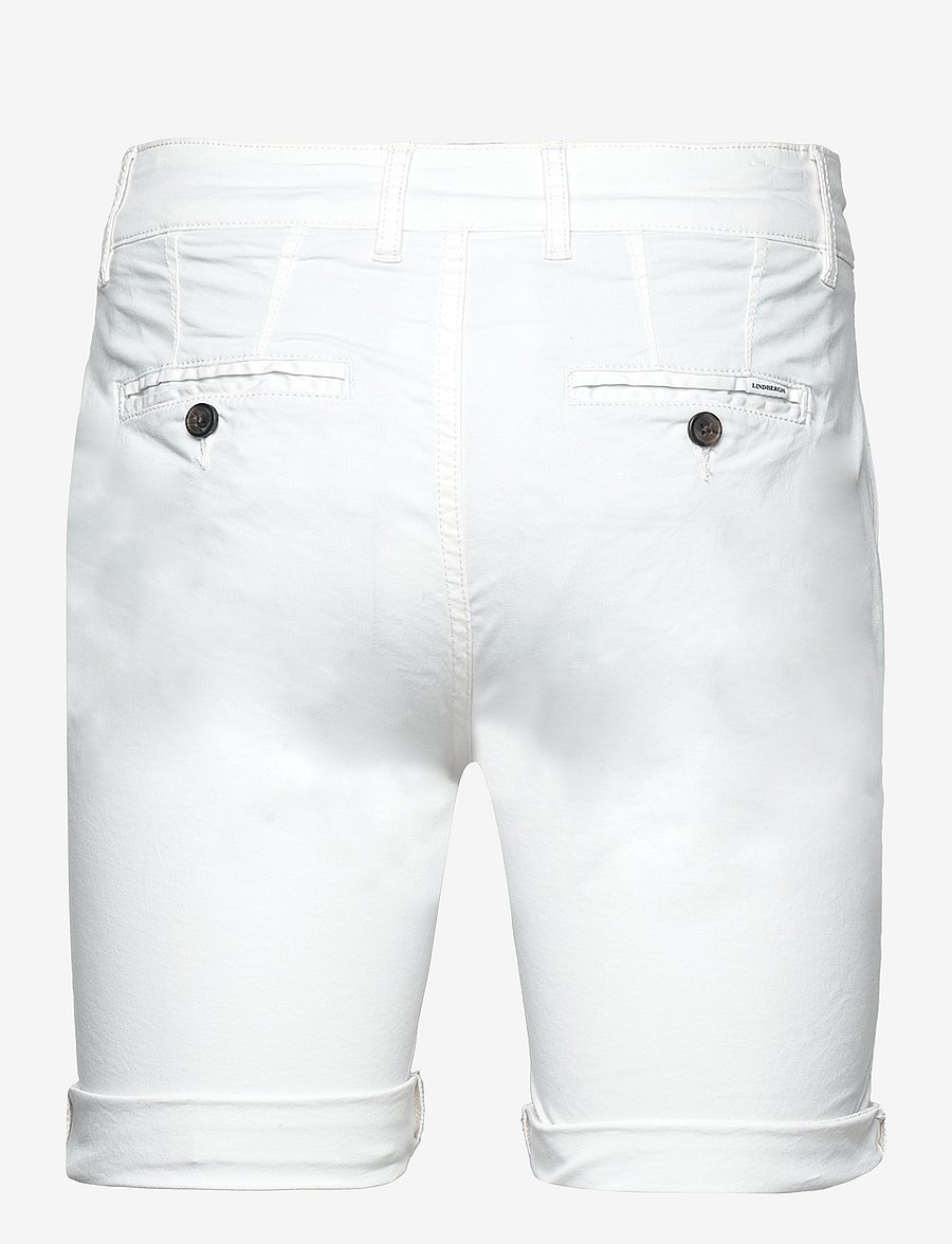 Lindbergh - Superflex chino shorts - chinos shorts - off white - 2