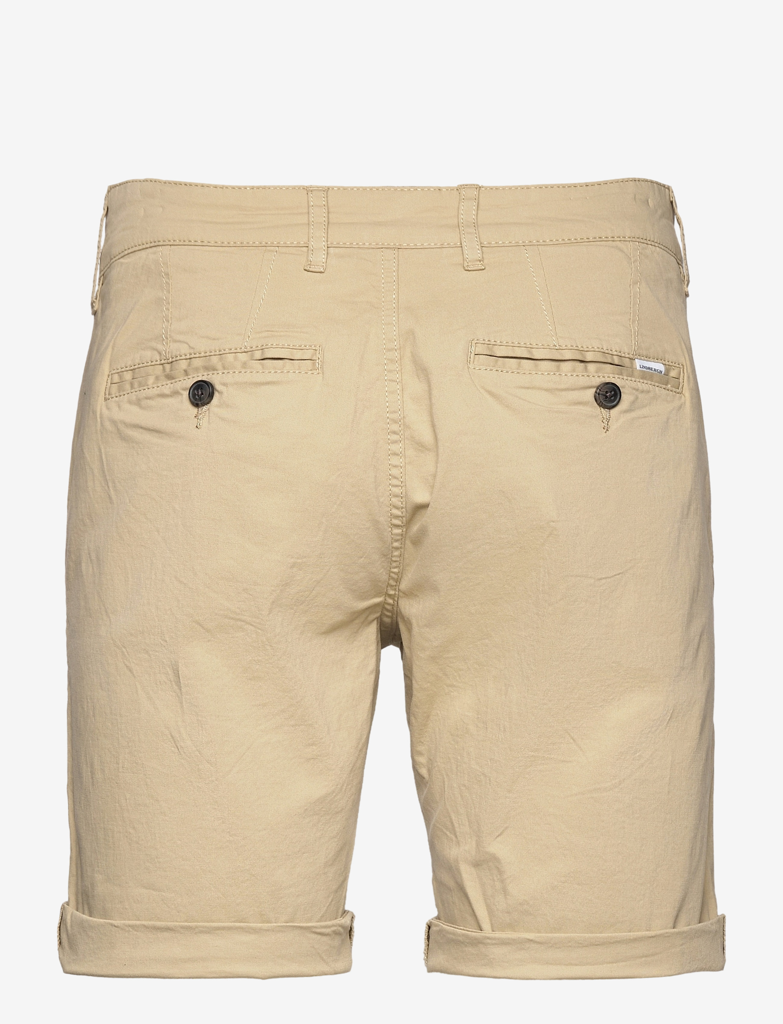 Lindbergh - Superflex chino shorts - laveste priser - sand - 4