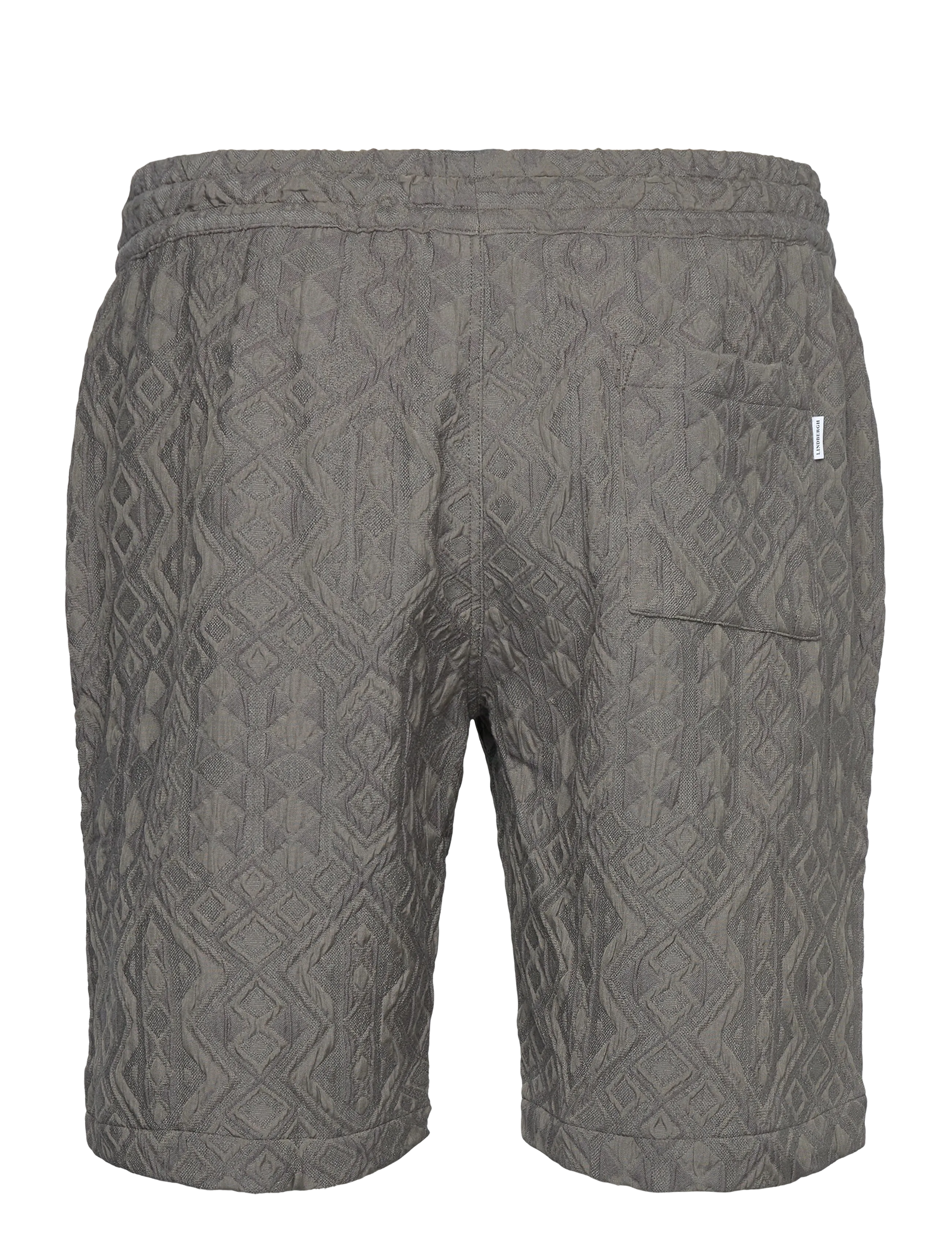 Lindbergh - Textured shorts - casual shorts - dk khaki - 2