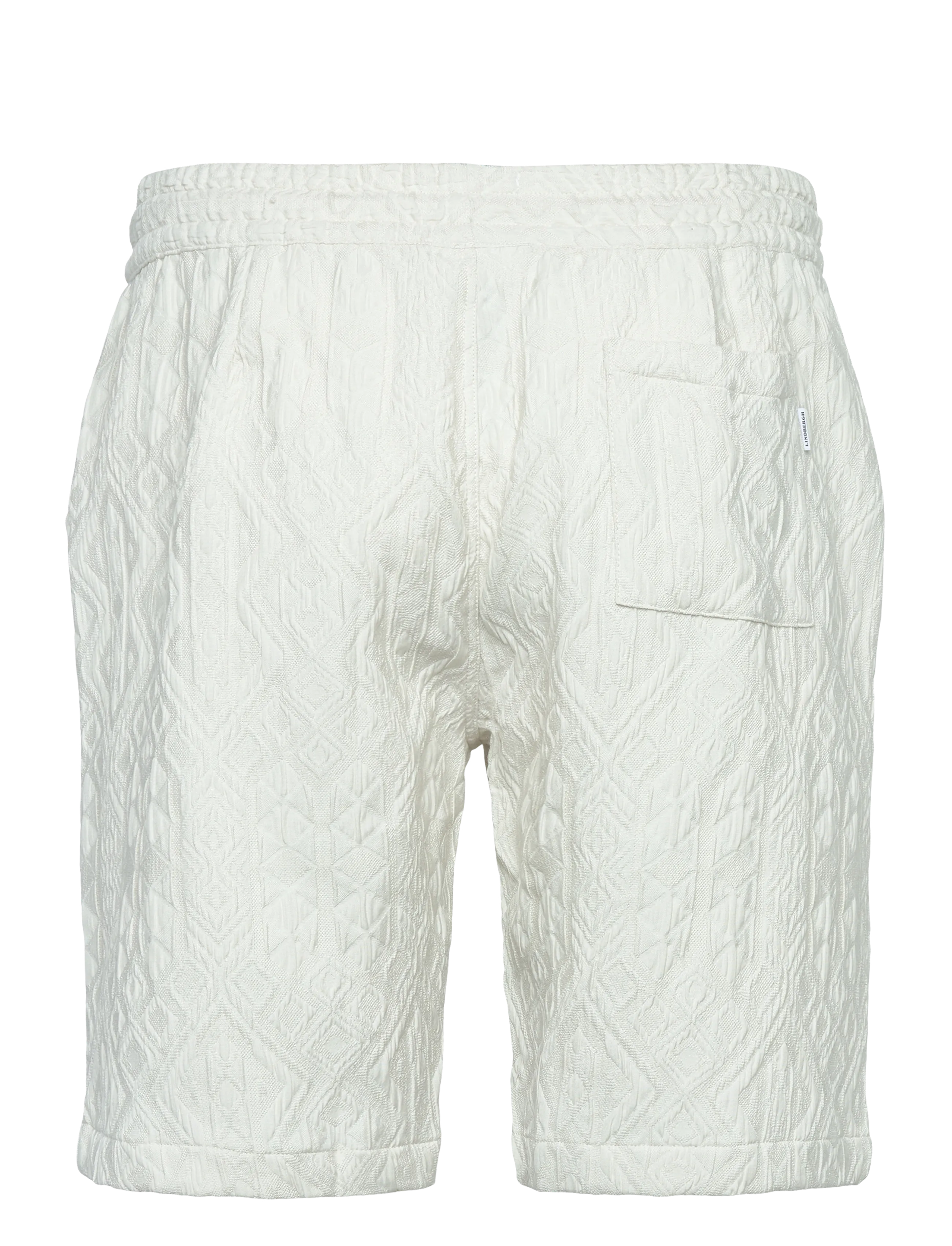 Lindbergh - Textured shorts - casual shorts - pearl white - 2