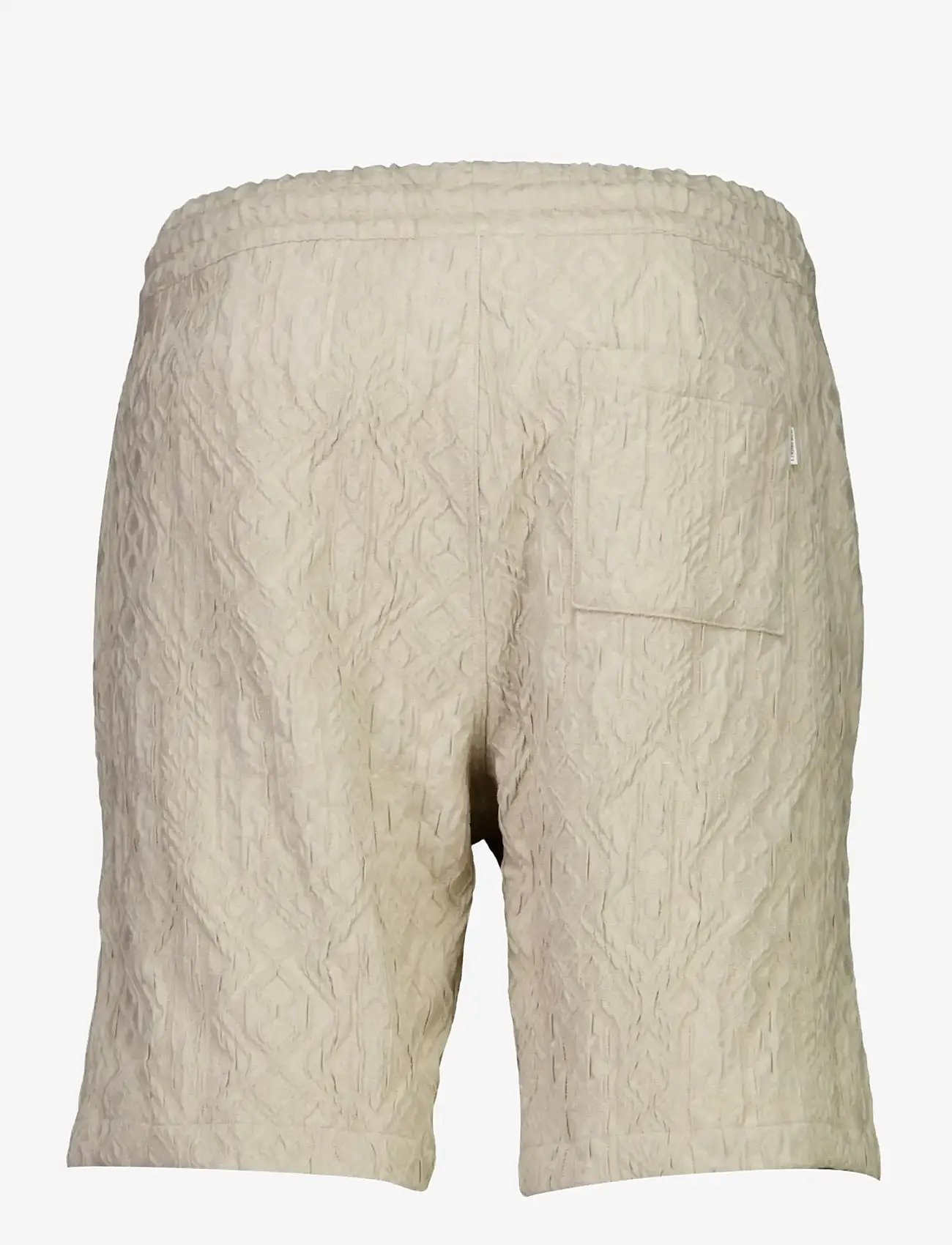 Lindbergh - Textured shorts - casual shorts - stone - 2