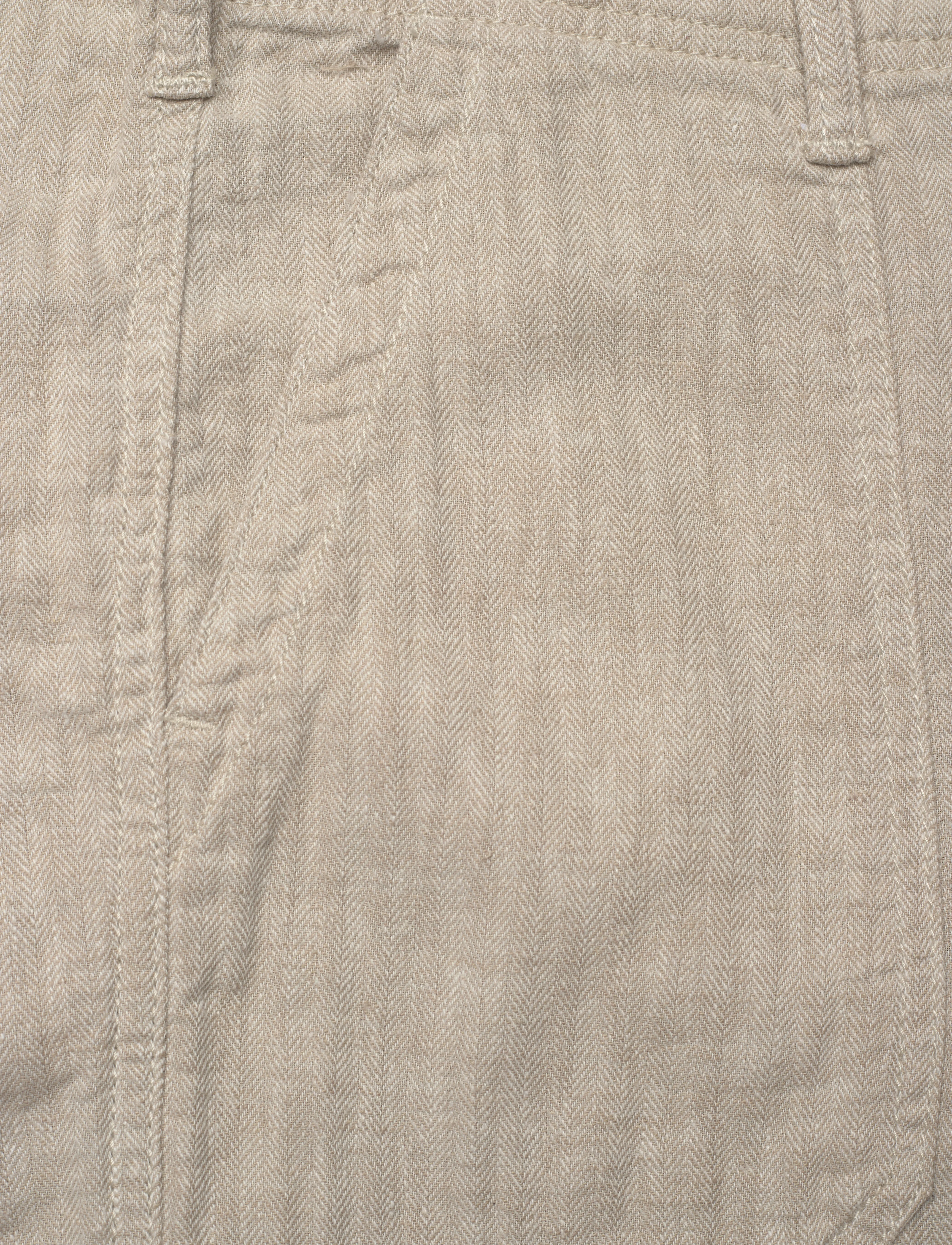 Lindbergh - Linen blend herringbone shortsLinen blend herringbone shorts - leinen-shorts - lt stone - 3