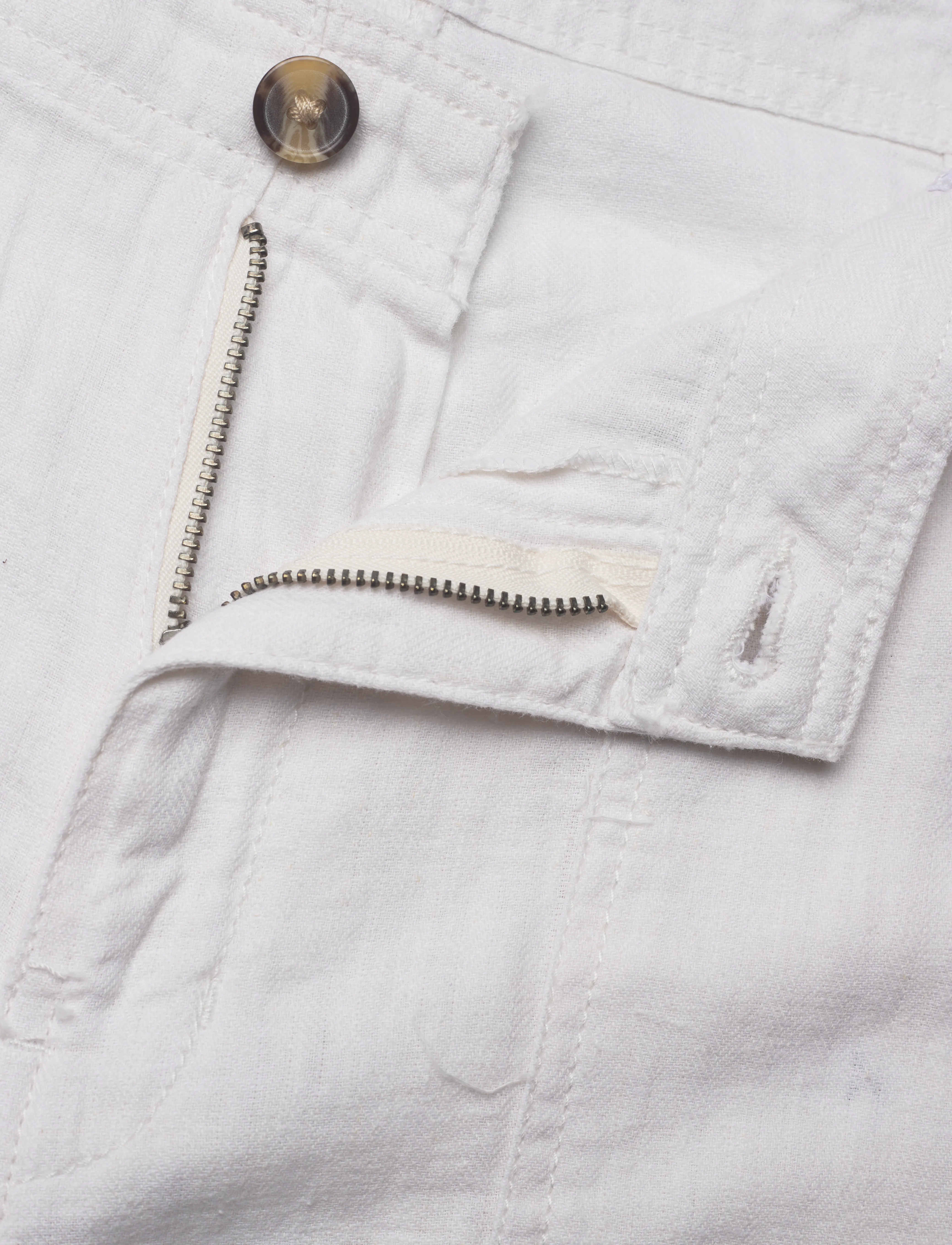 Lindbergh - Linen blend herringbone shortsLinen blend herringbone shorts - hørshorts - optical white - 2