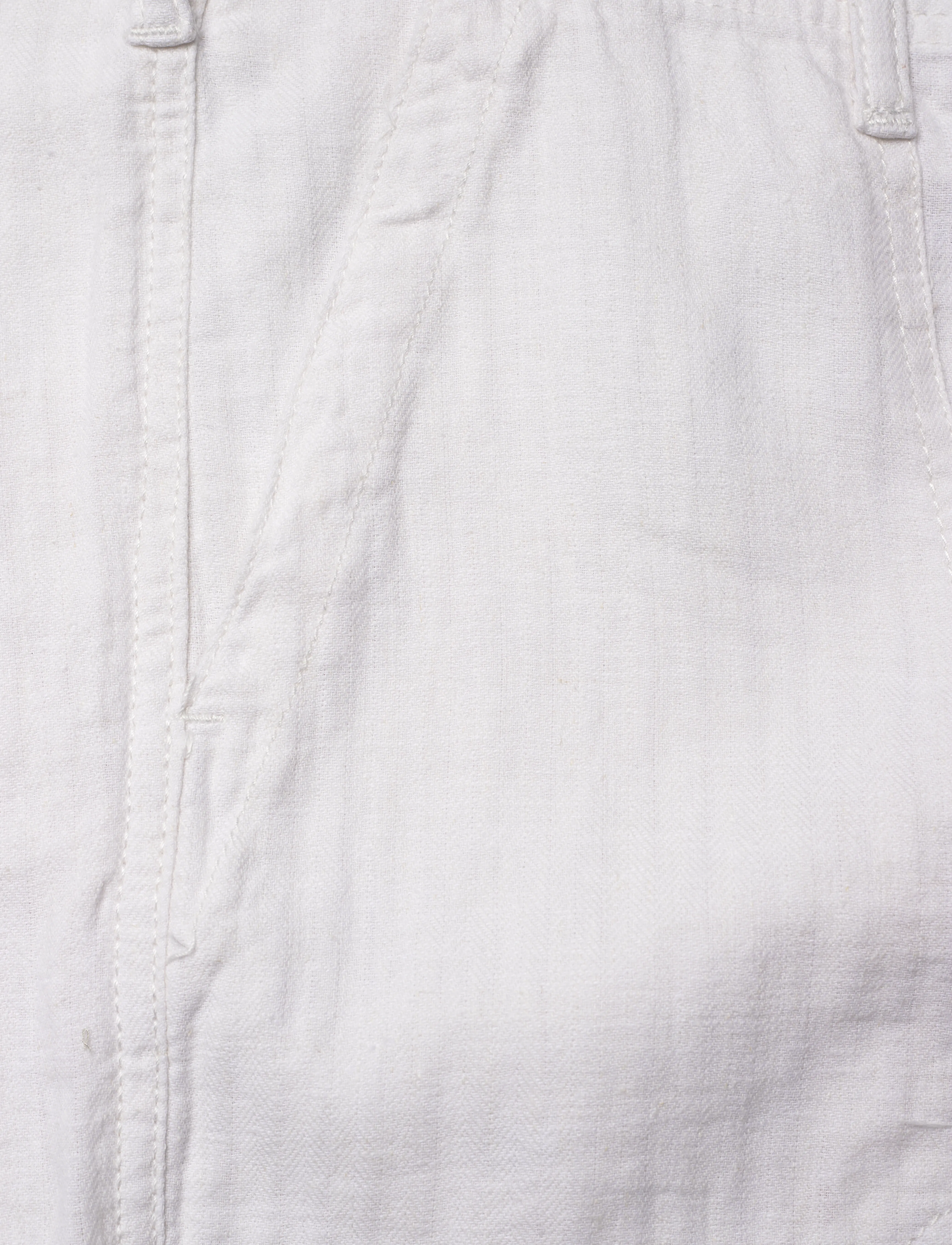 Lindbergh - Linen blend herringbone shortsLinen blend herringbone shorts - hørshorts - optical white - 3
