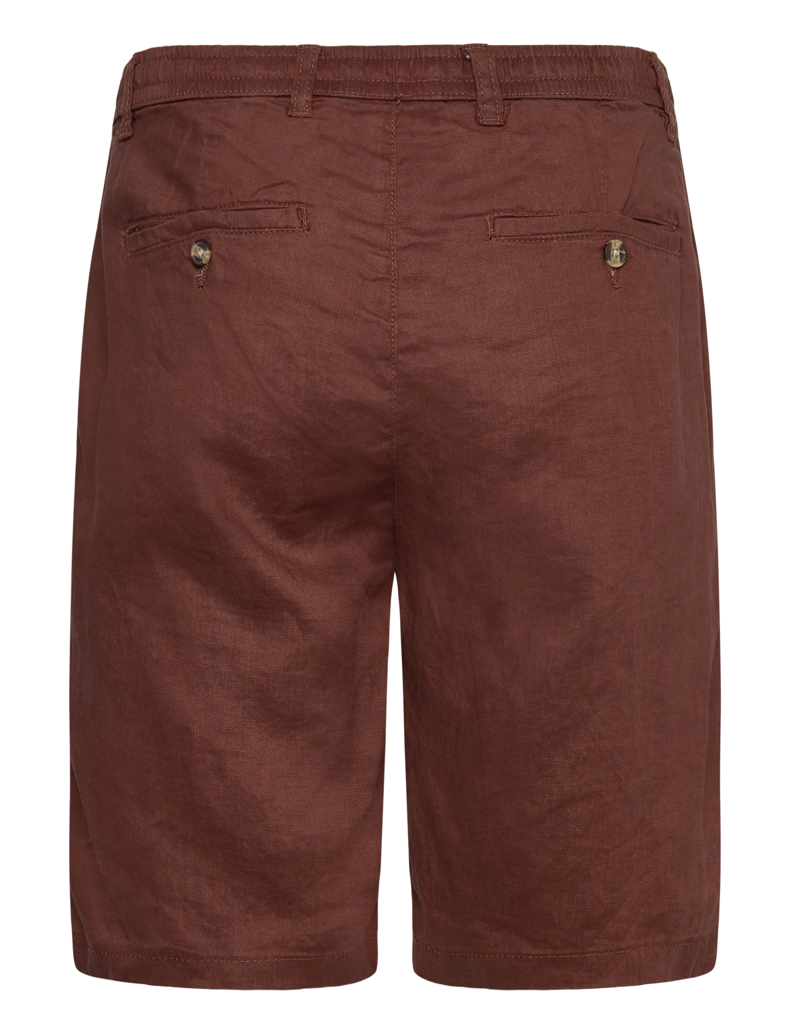 Lindbergh - Linen shorts - hørshorts - brown - 2