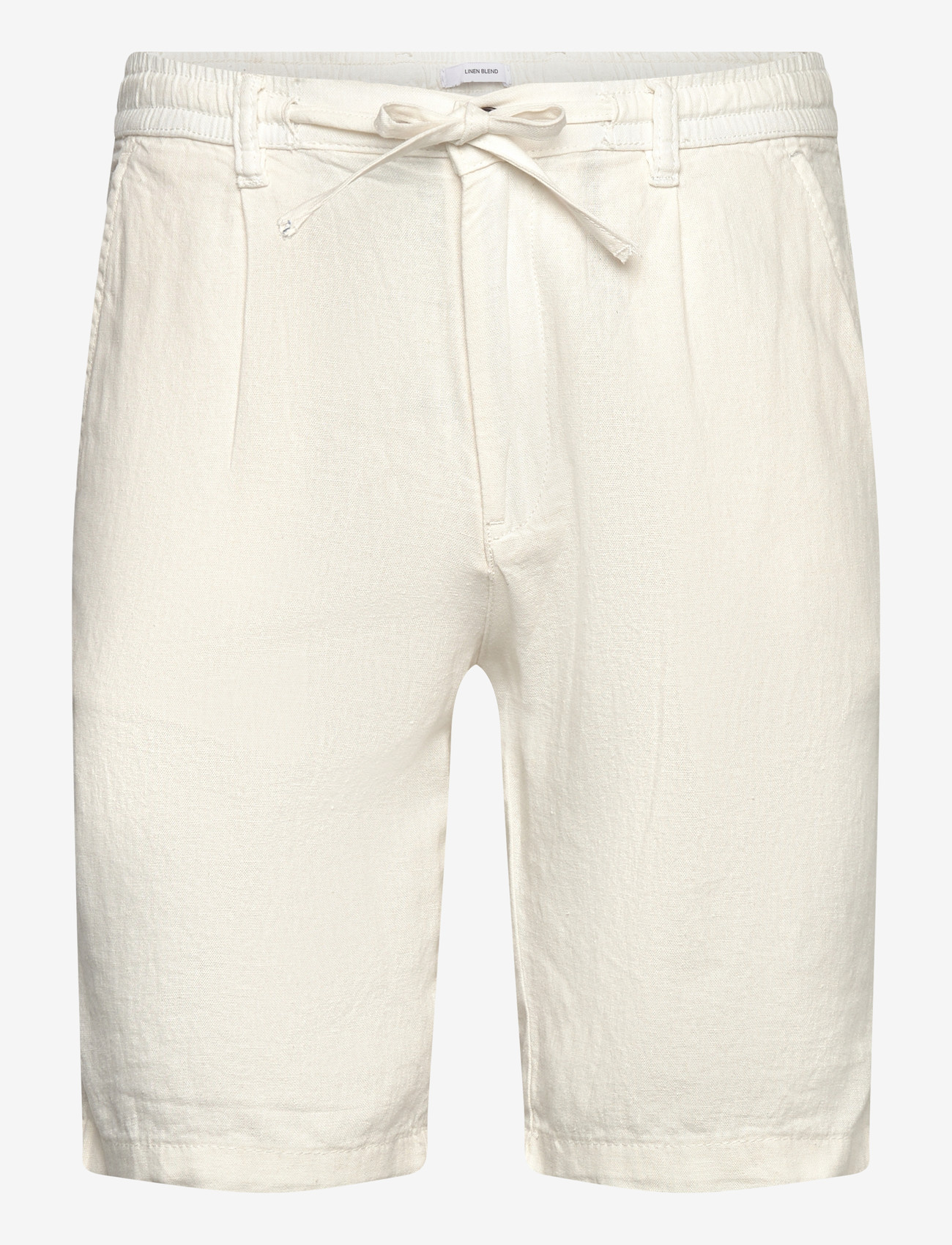 Lindbergh - Linen shorts - hørshorts - white - 0