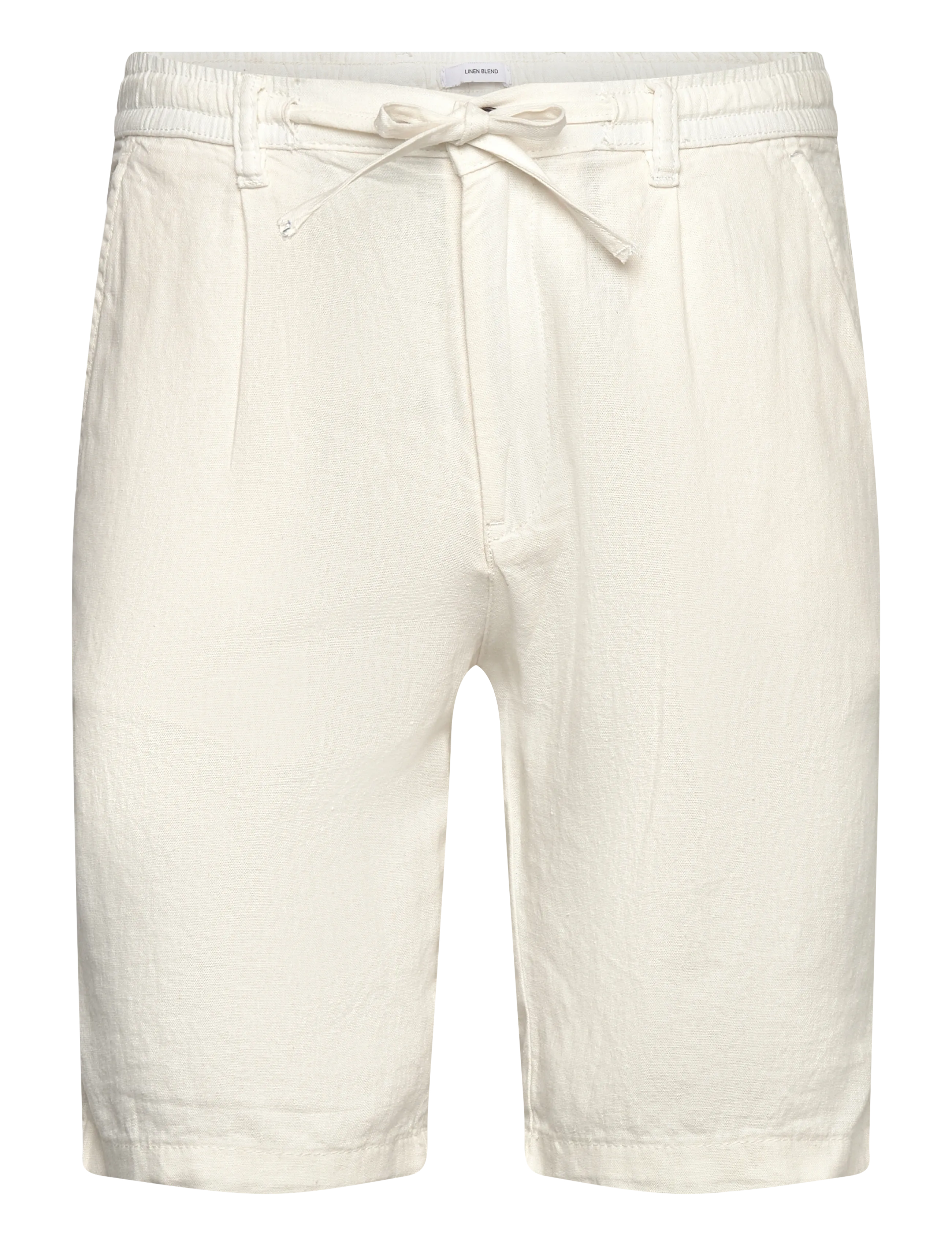 Lindbergh Linen shorts - Nieuwe Mode - WHITE / cream