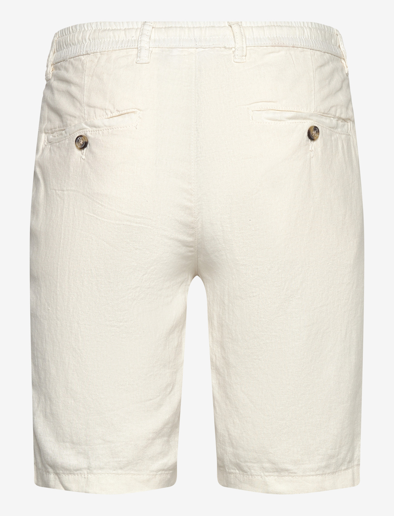 Lindbergh - Linen shorts - hørshorts - white - 1