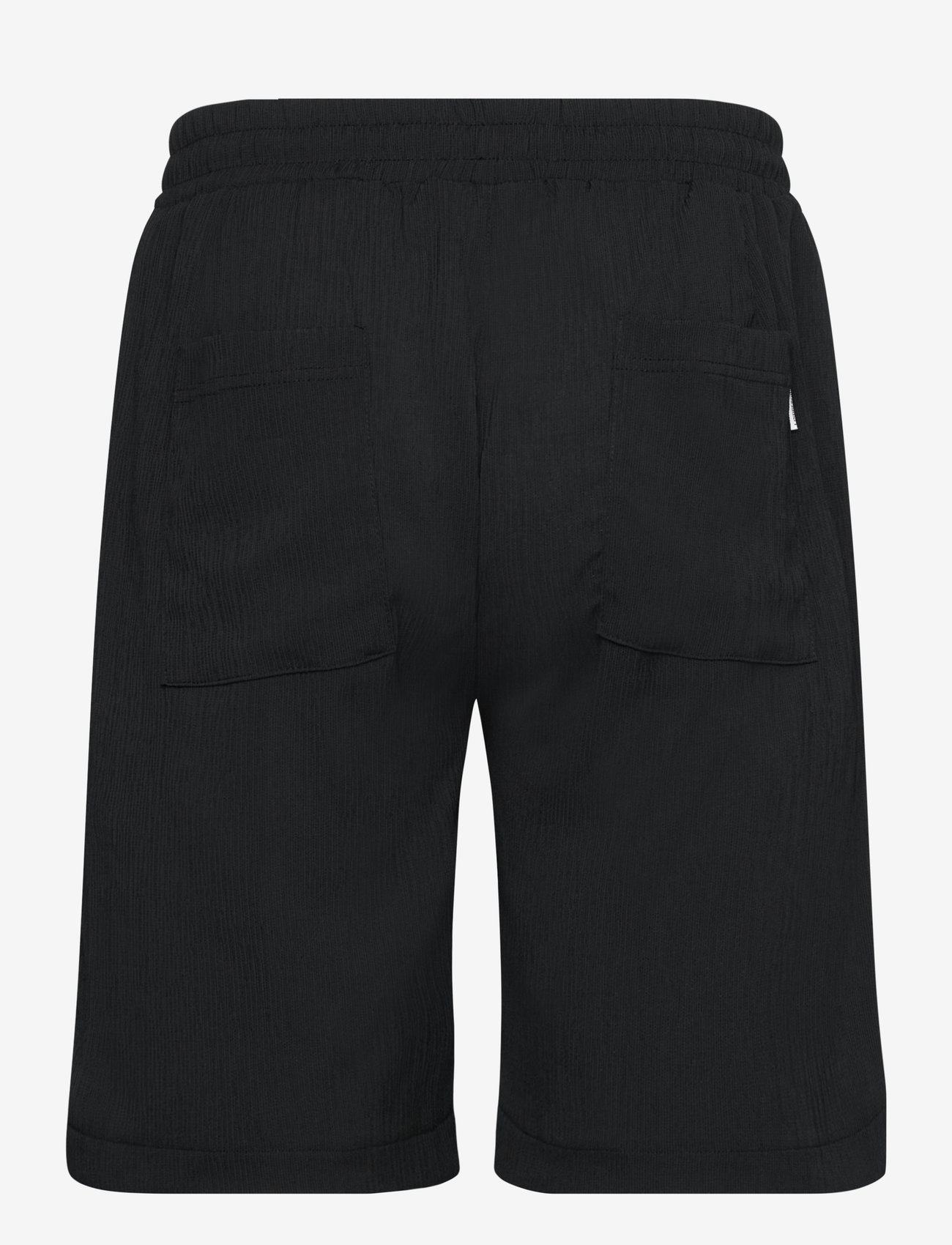 Lindbergh - Plissé shorts - casual shorts - black - 1