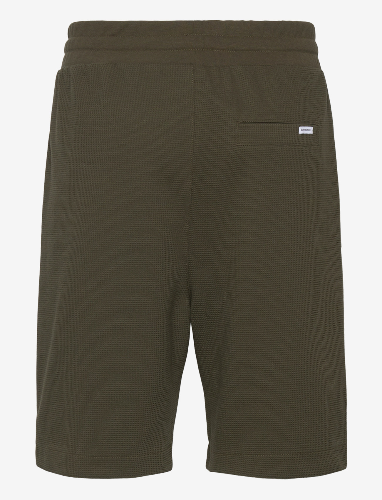 Lindbergh - Waffle shorts - men - army - 2