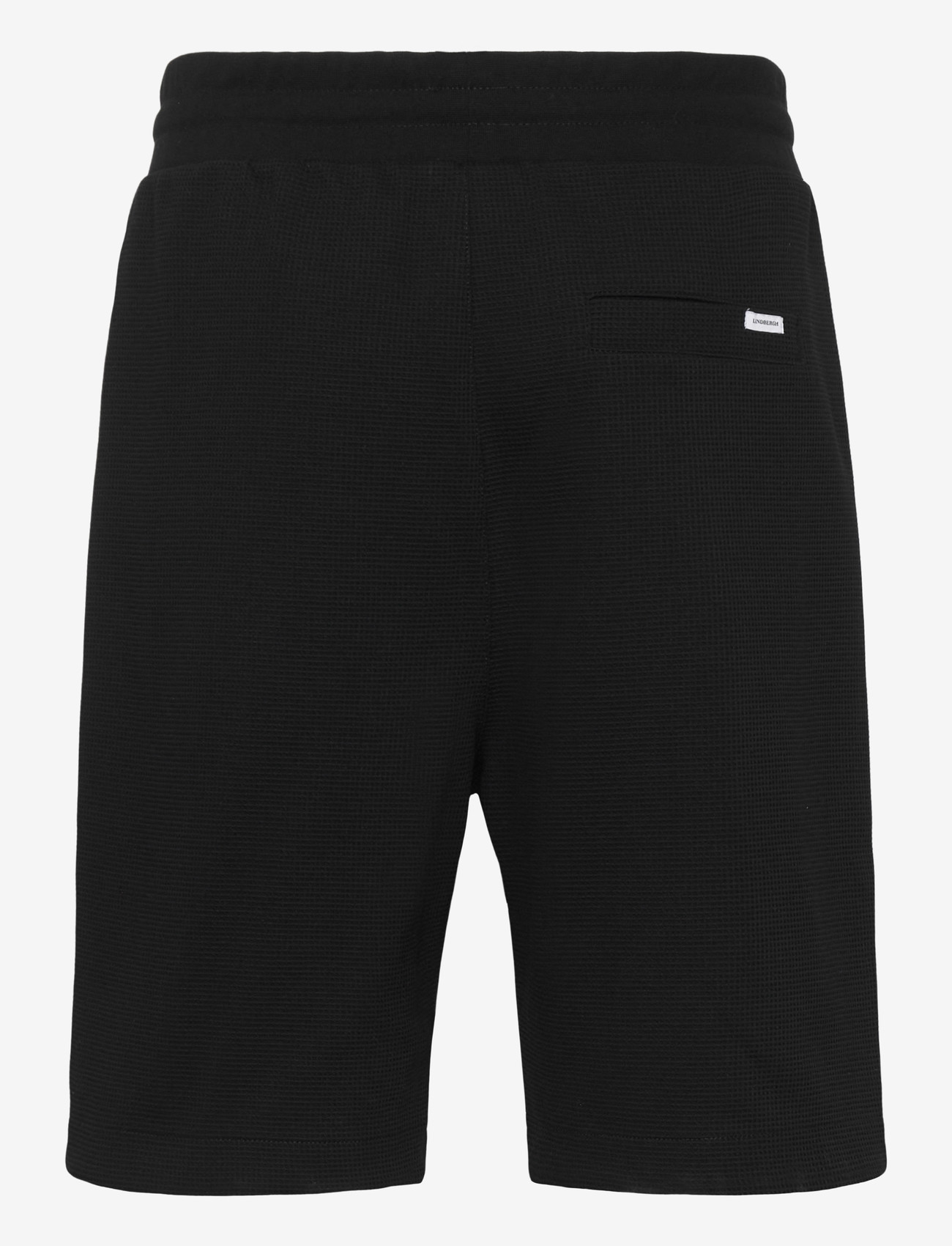 Lindbergh - Waffle shorts - men - black - 2