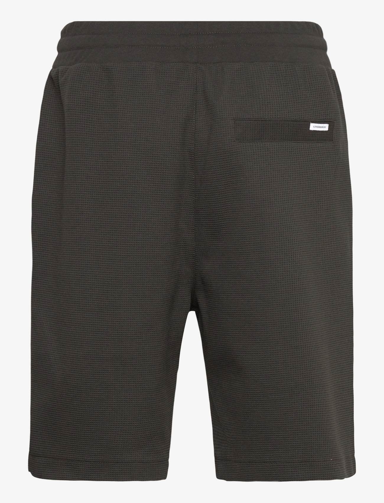 Lindbergh - Waffle shorts - män - ebony brown - 2
