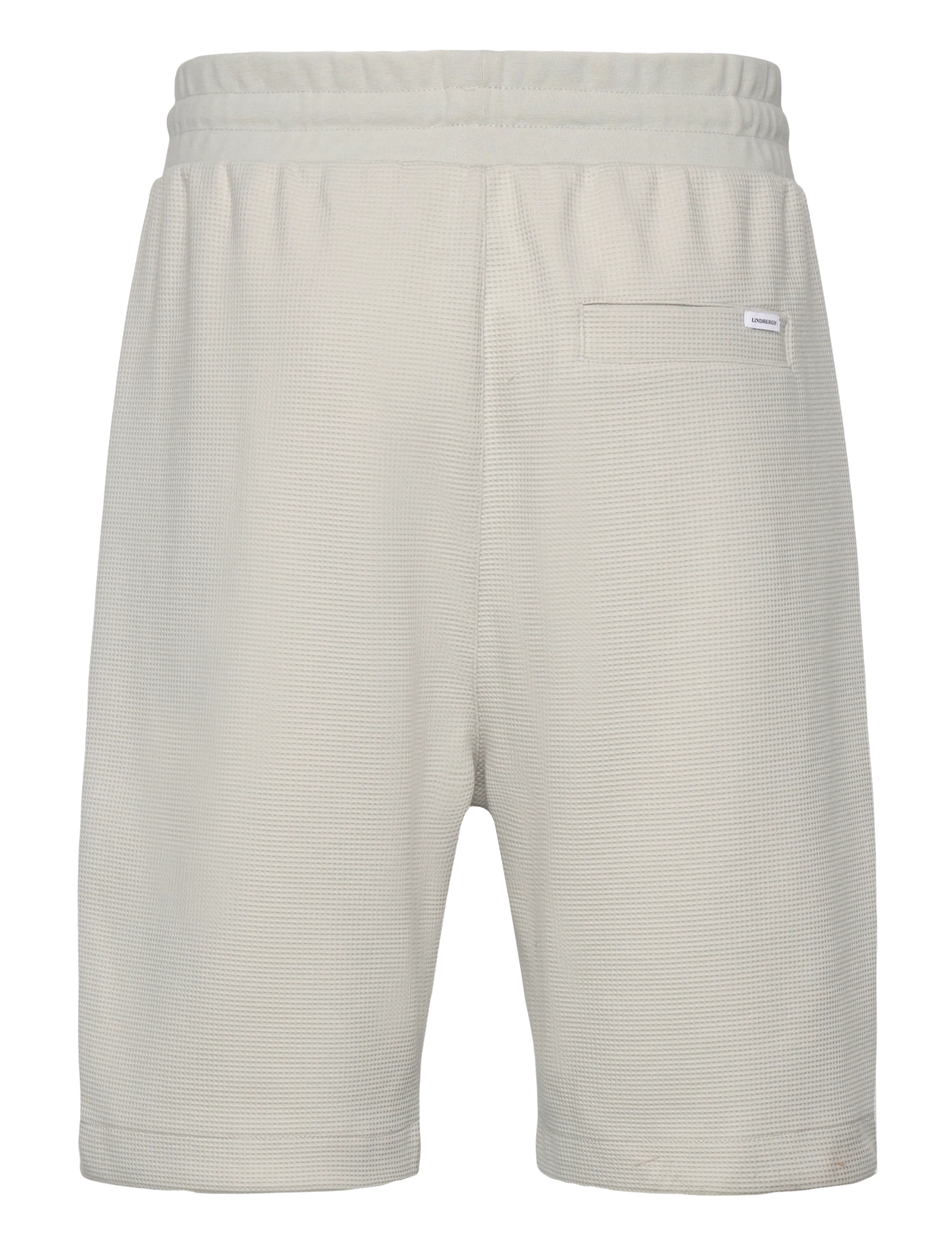 Lindbergh - Waffle shorts - mænd - lt grey - 2
