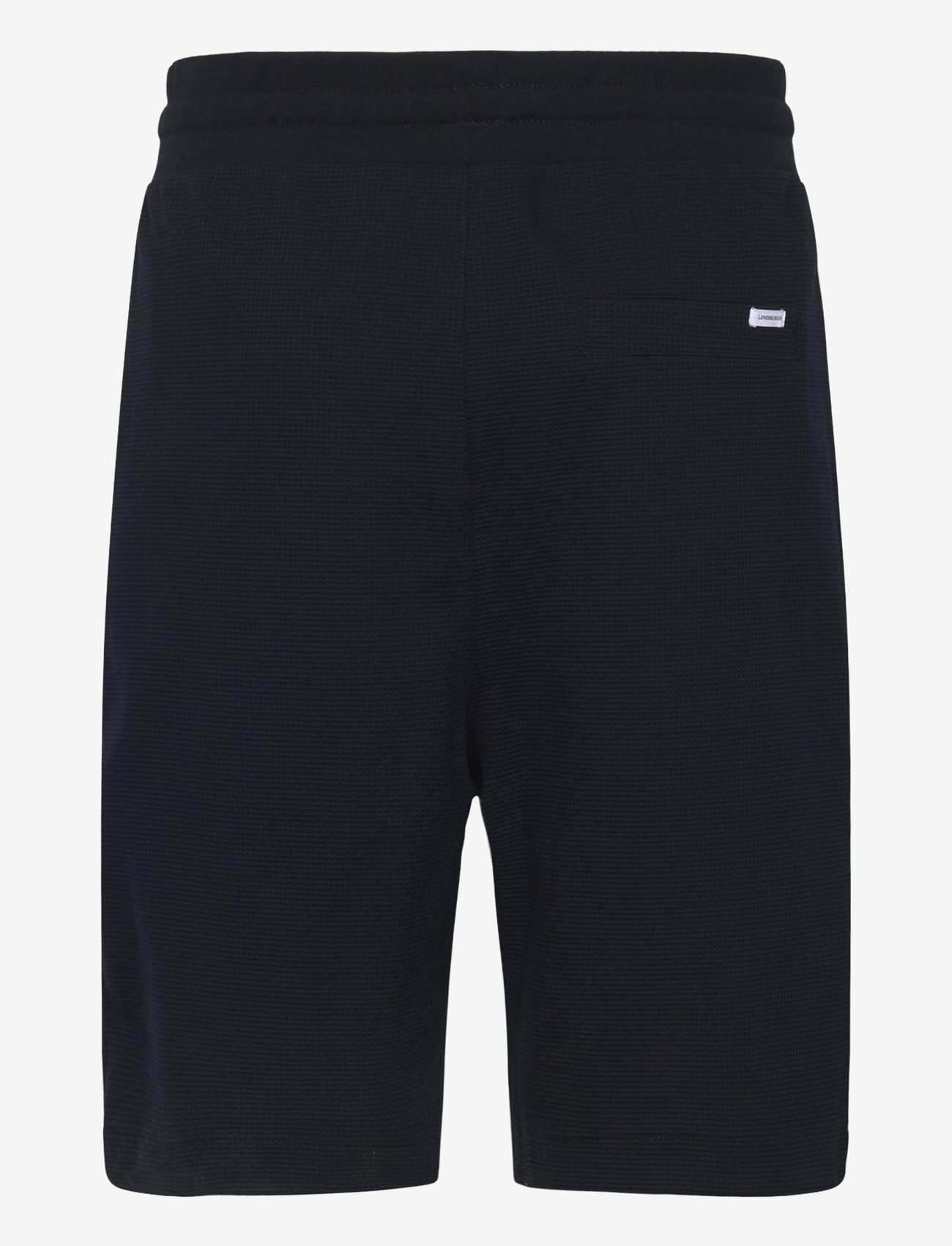 Lindbergh - Waffle shorts - men - navy - 2